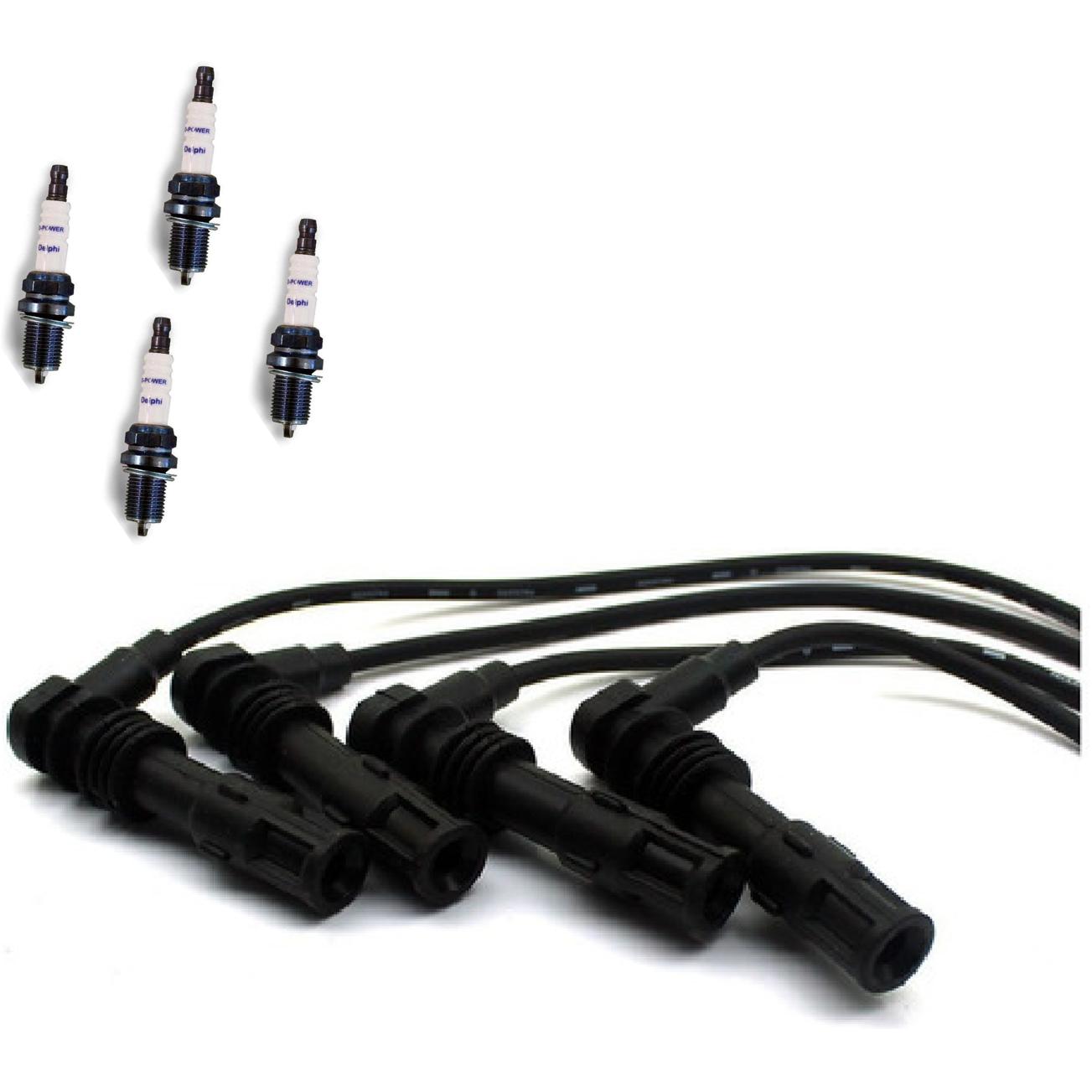 Kit Cabo e Vela de Ignição D-Power - Delphi - XH70004/XS10570