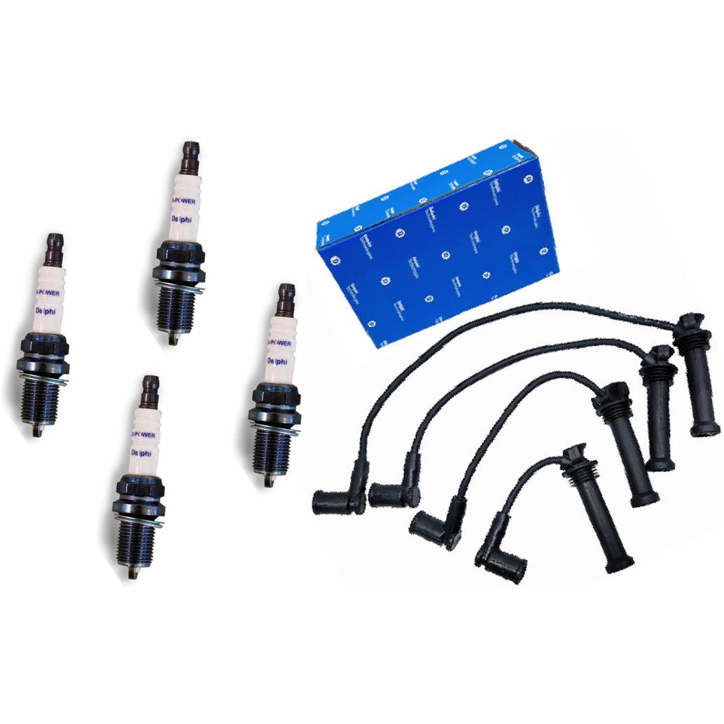 Kit Cabo e Vela de Ignição D-Power - Delphi - XH70046