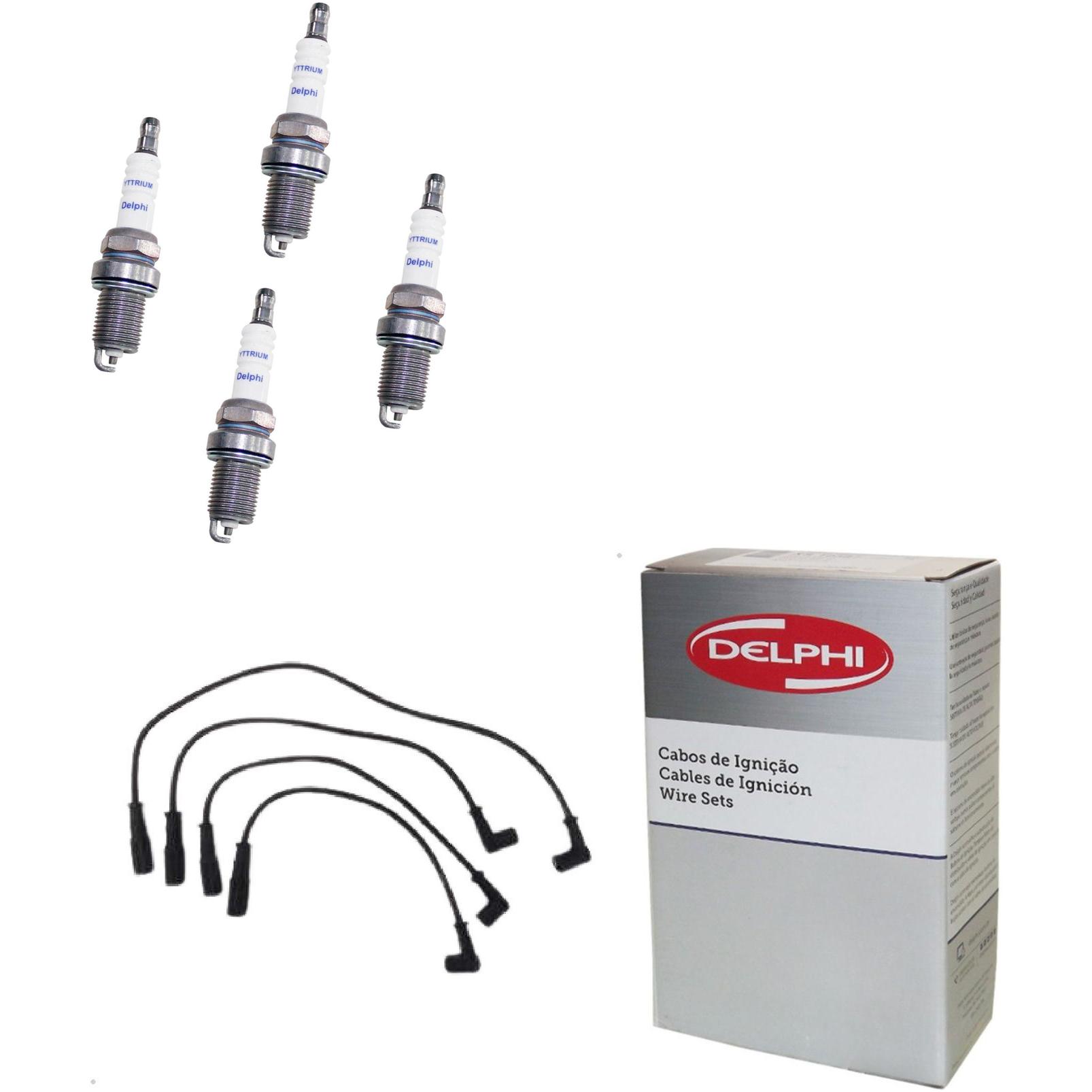 Kit Cabo e Vela de Ignição Yttrium - Delphi - XH40006/XS10382