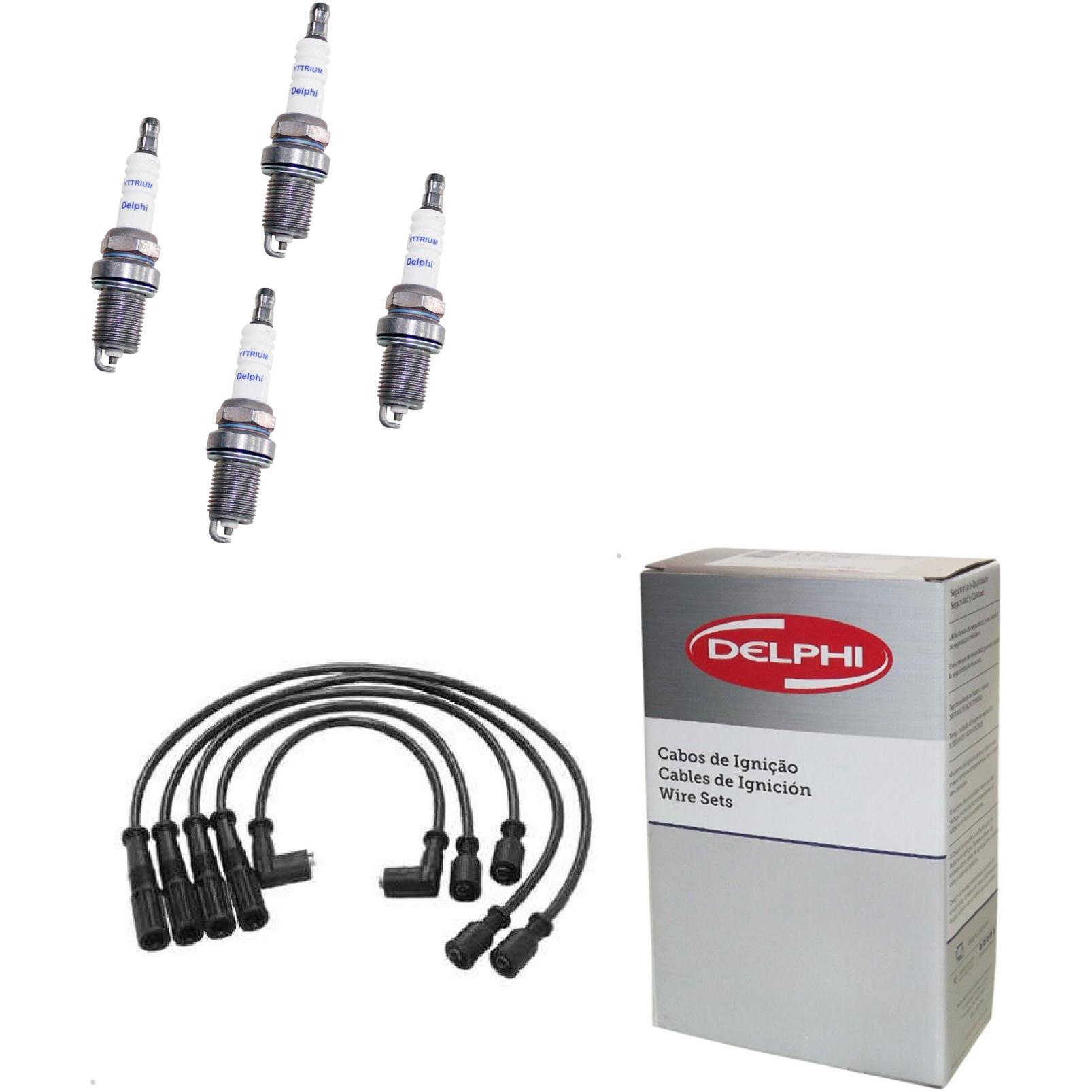 Kit Cabo e Vela de Ignição Yttrium - Delphi - XH40008/XS10059