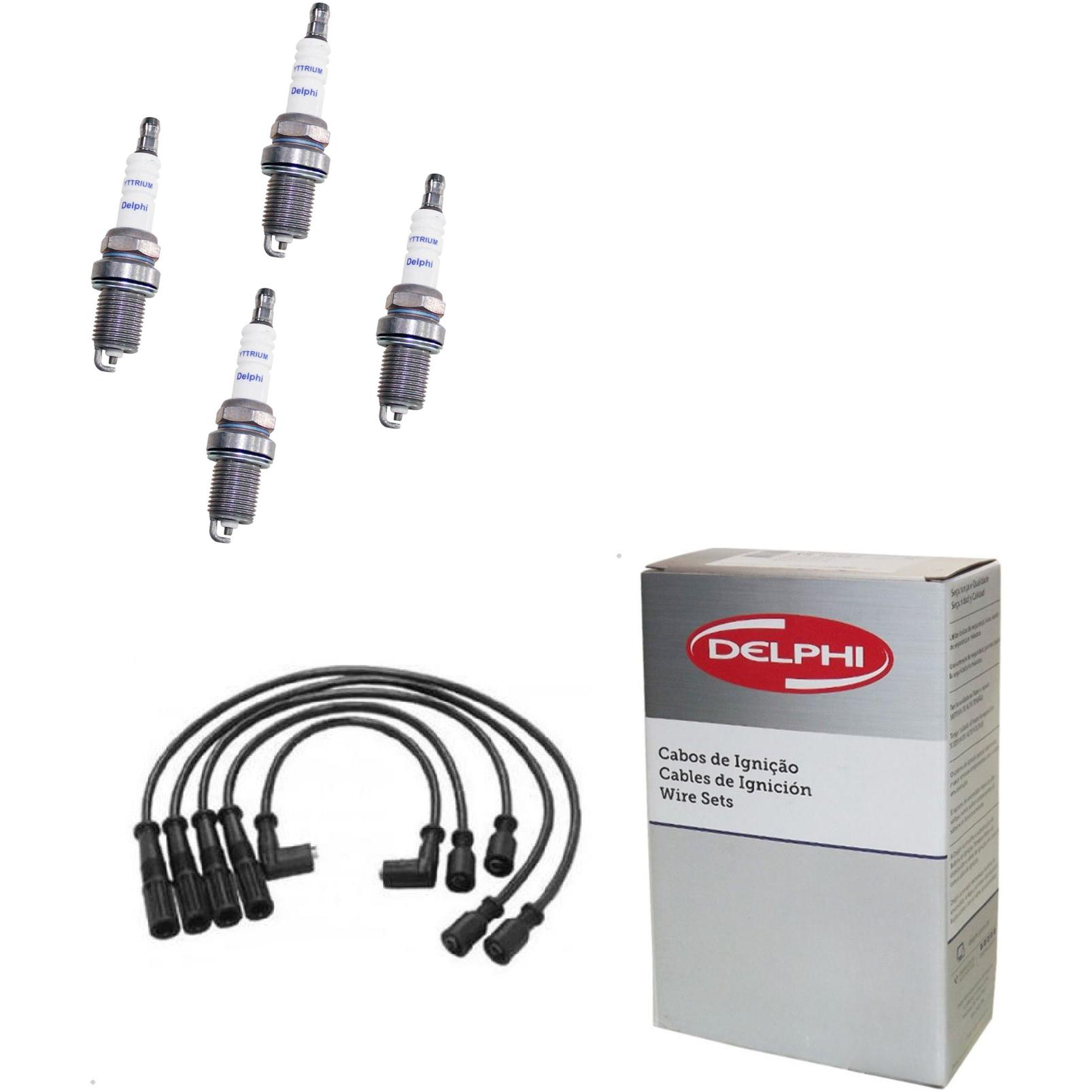 Kit Cabo e Vela de Ignição Yttrium - Delphi - XH40002/XS10030