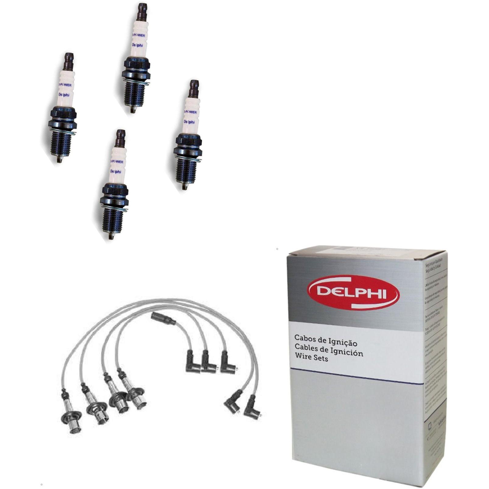 Kit Cabo e Vela de Ignição D-Power - Delphi - XH70040/XS10086