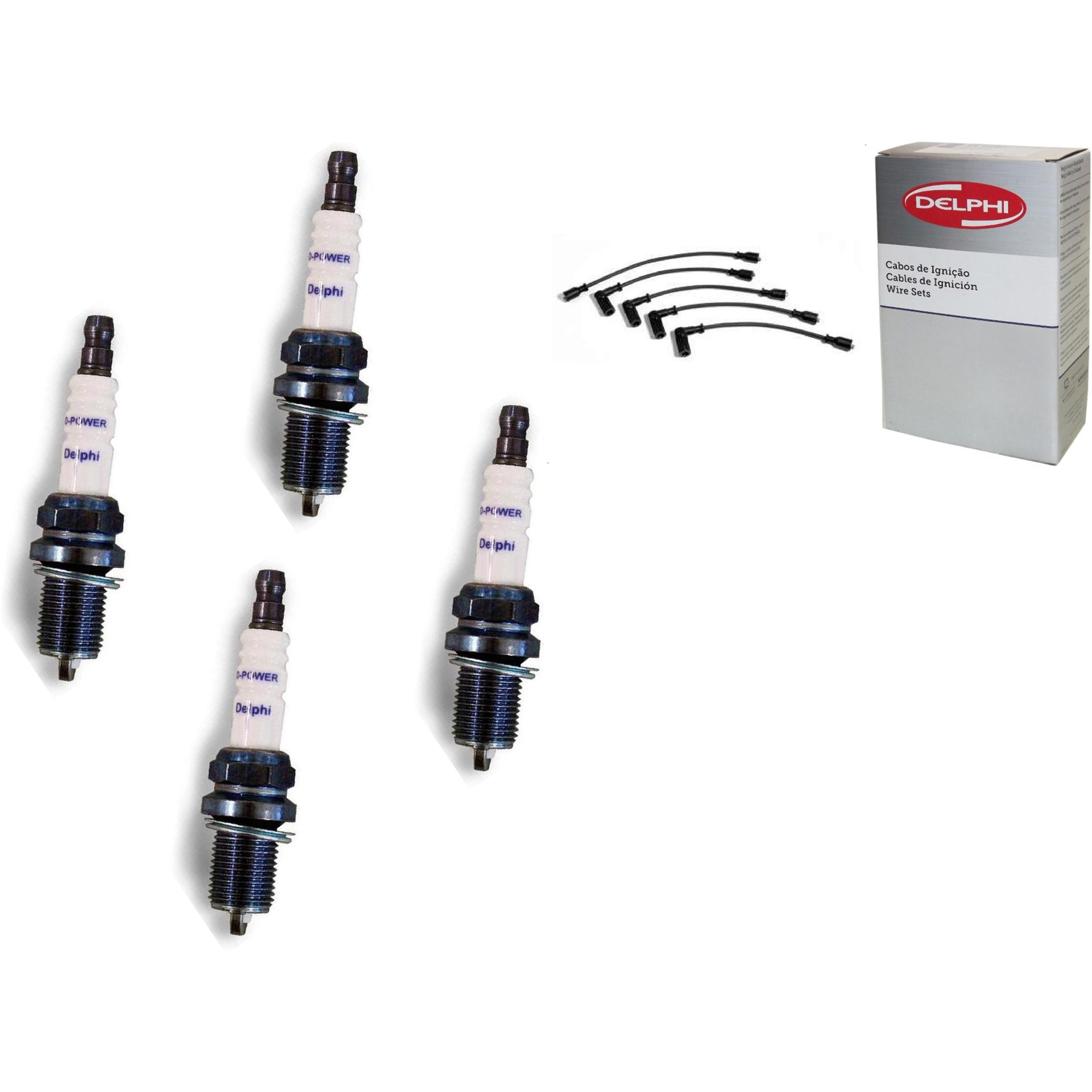 Kit Cabo e Vela de Ignição D-Power - Delphi - XH70026/XS10026