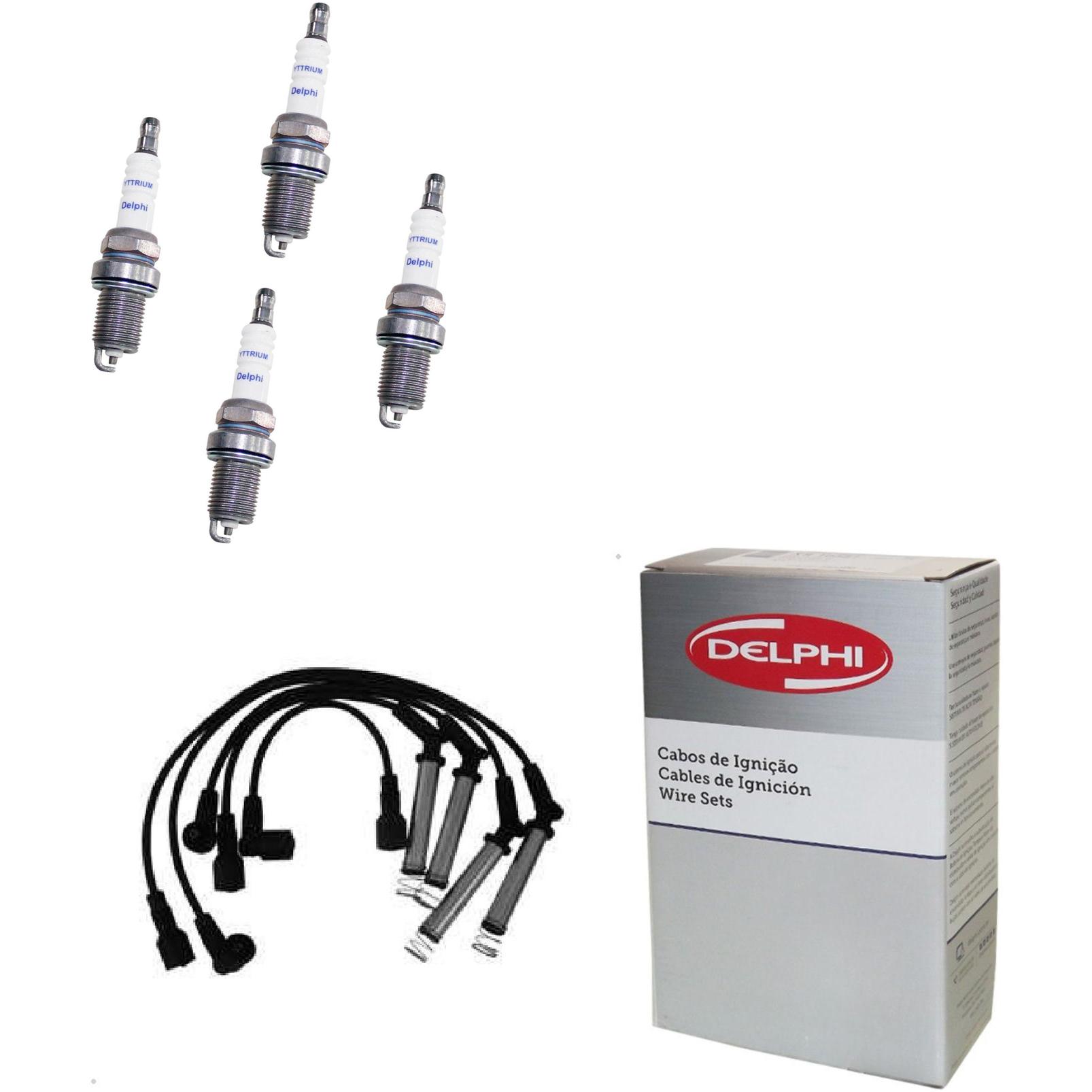 Kit Cabo e Vela de Ignição Yttrium - Delphi - XH40005/XS10097