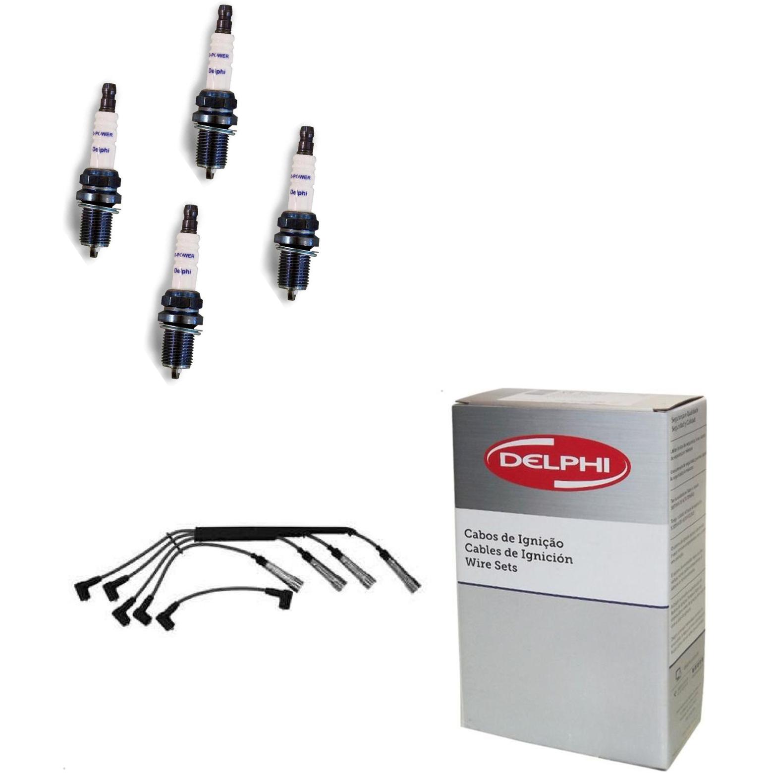 Kit Cabo e Vela de Ignição D-Power - Delphi - XH70002/XS10072
