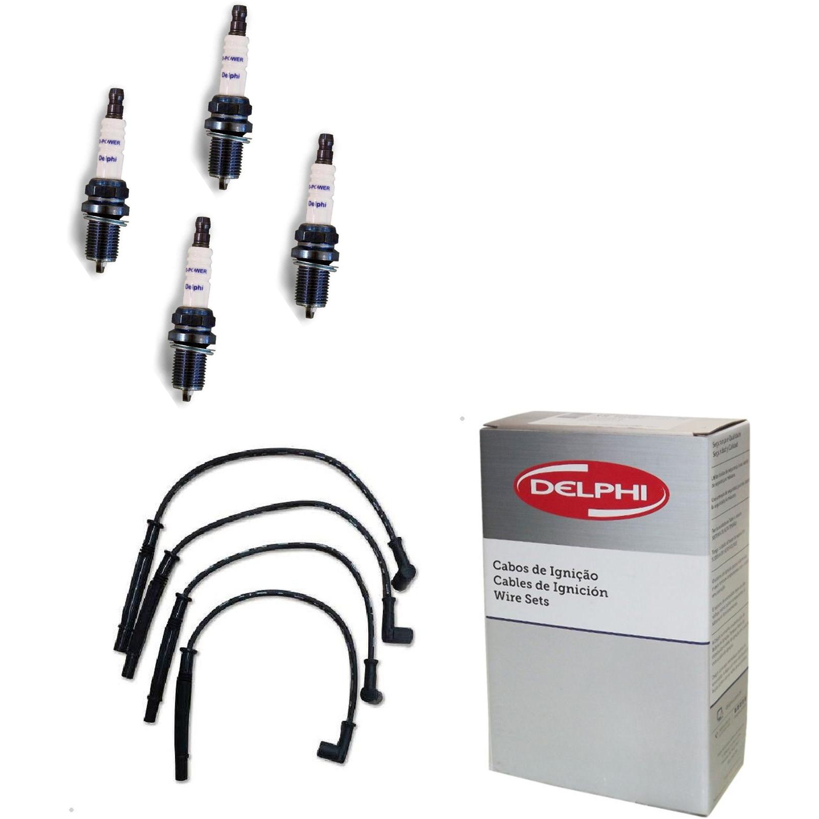 Kit Cabo e Vela de Ignição D-Power - Delphi - XH70011/XS10646