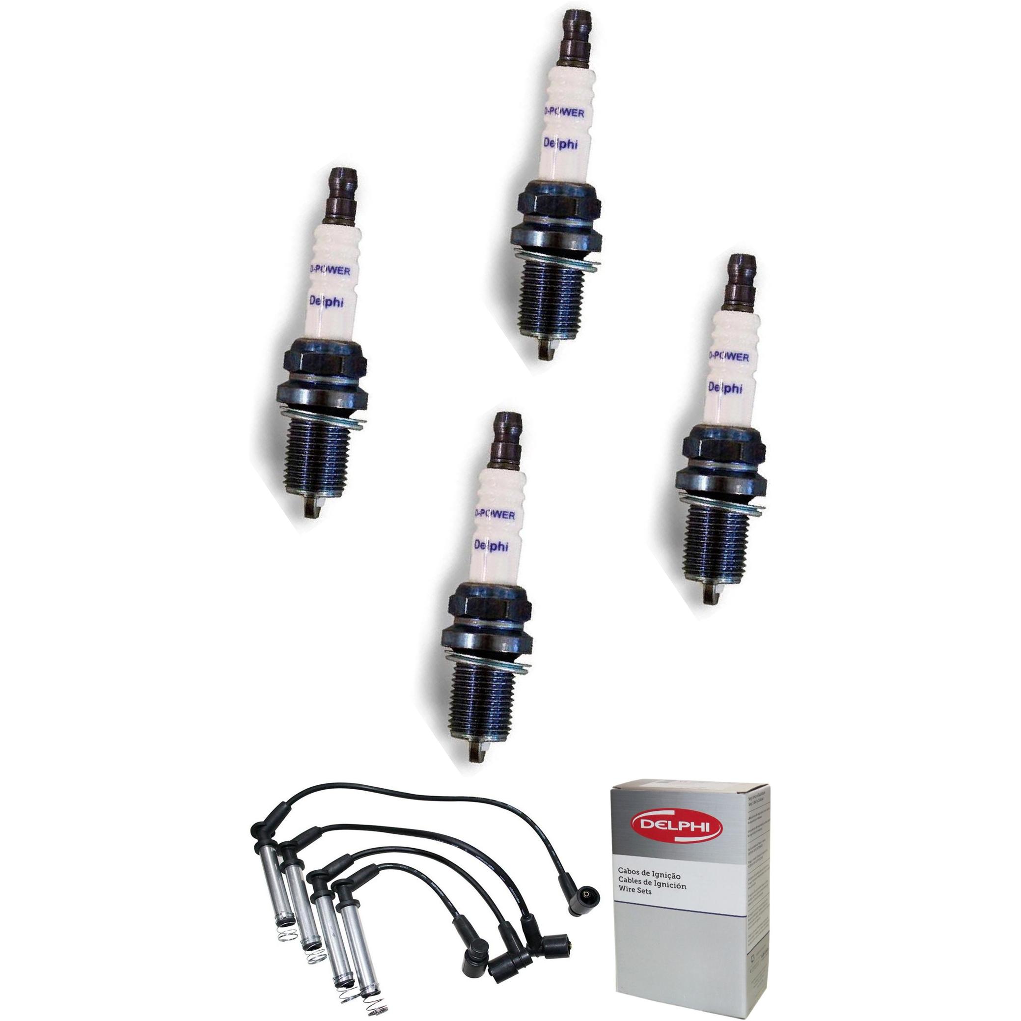 Kit Cabo e Vela de Ignição D-Power - Delphi - XH70030