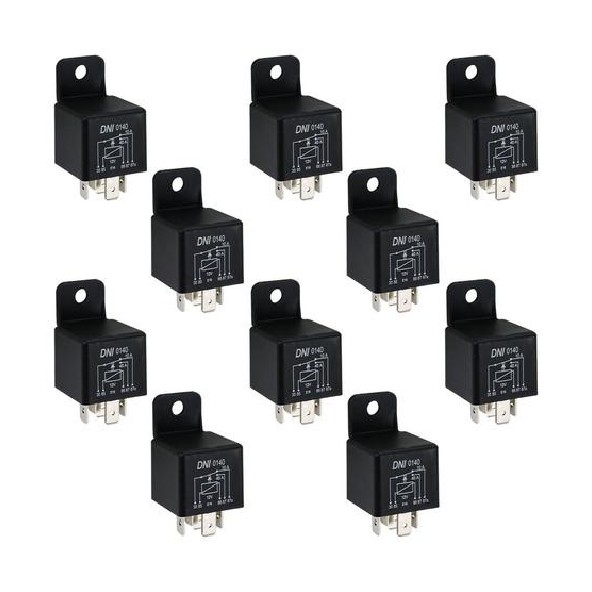 10 Relés Auxiliar Reversor 12V - DNI 0140
