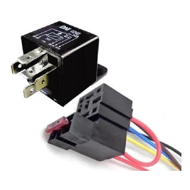 2 Relés Auxiliar Reversor 24V 5 Terminais - DNI 0240