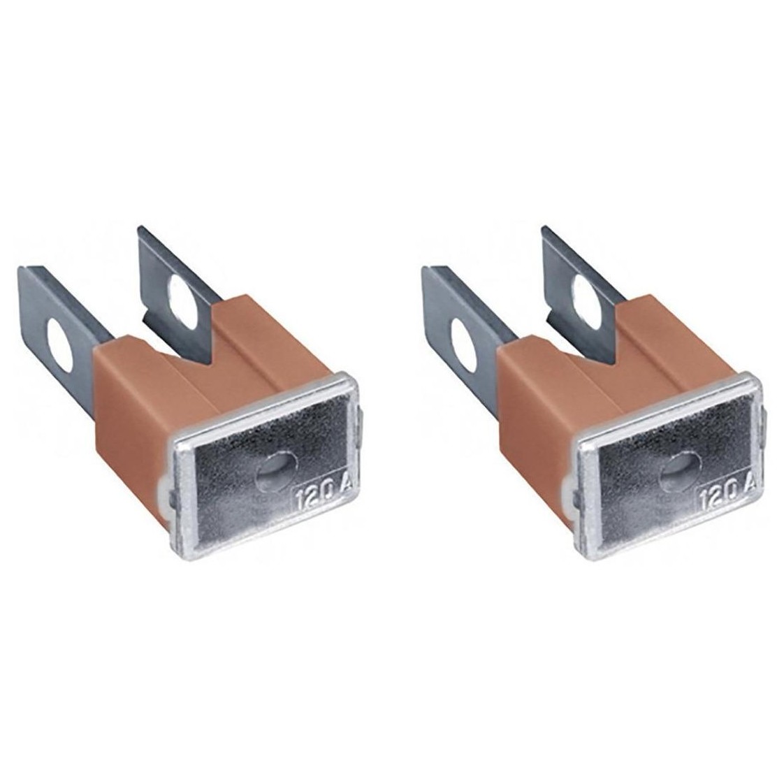 2 Fusíveis Mega Macho 120A Universal - DNI 3191120