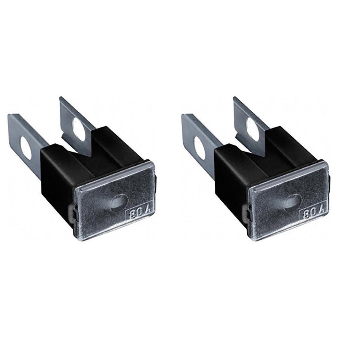2 Fusíveis Mega Macho 80A Universal - DNI 319180
