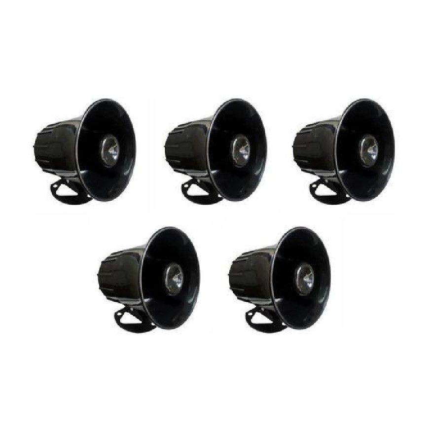 5 Sirenes Eletrônica 118dB 12V - DNI 3300