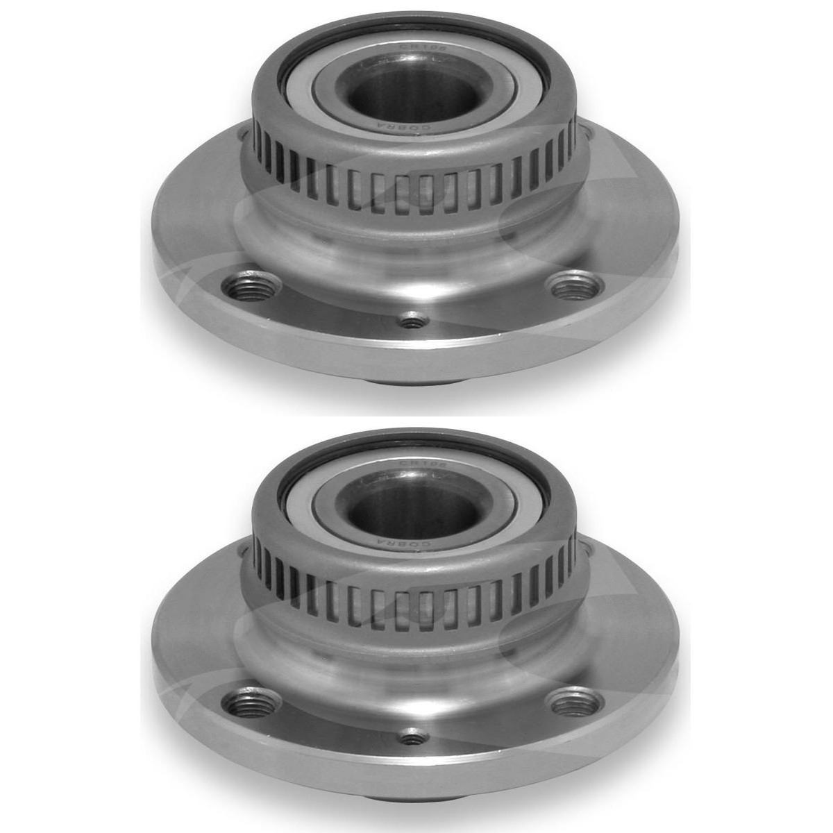 Par de Cubo de Roda Traseiro com Rolamento - Cobra Automotiva - CR-106 C