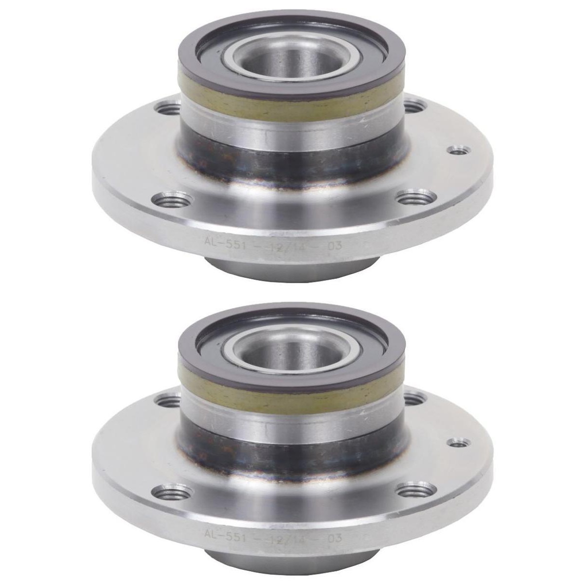 Par de Cubo de Roda Traseiro com Rolamento - Cobra Automotiva - CR-110