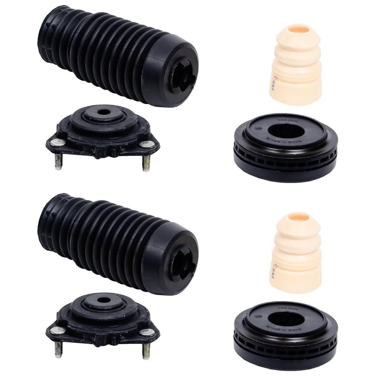 Par de Kit de Amortecedor Dianteiro - Cobra Automotiva - FO222C C
