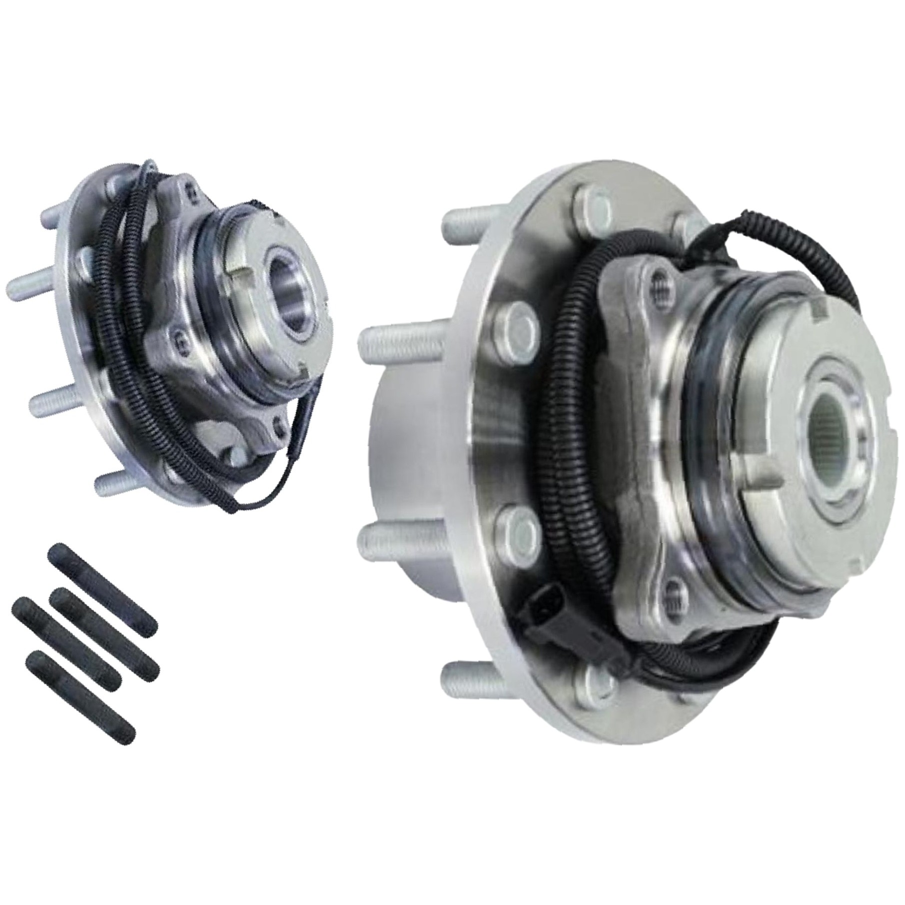 Par Cubo De Roda Com Rolamento E Abs - Dianteiro - Cofap - CRC08019 / CRC08020