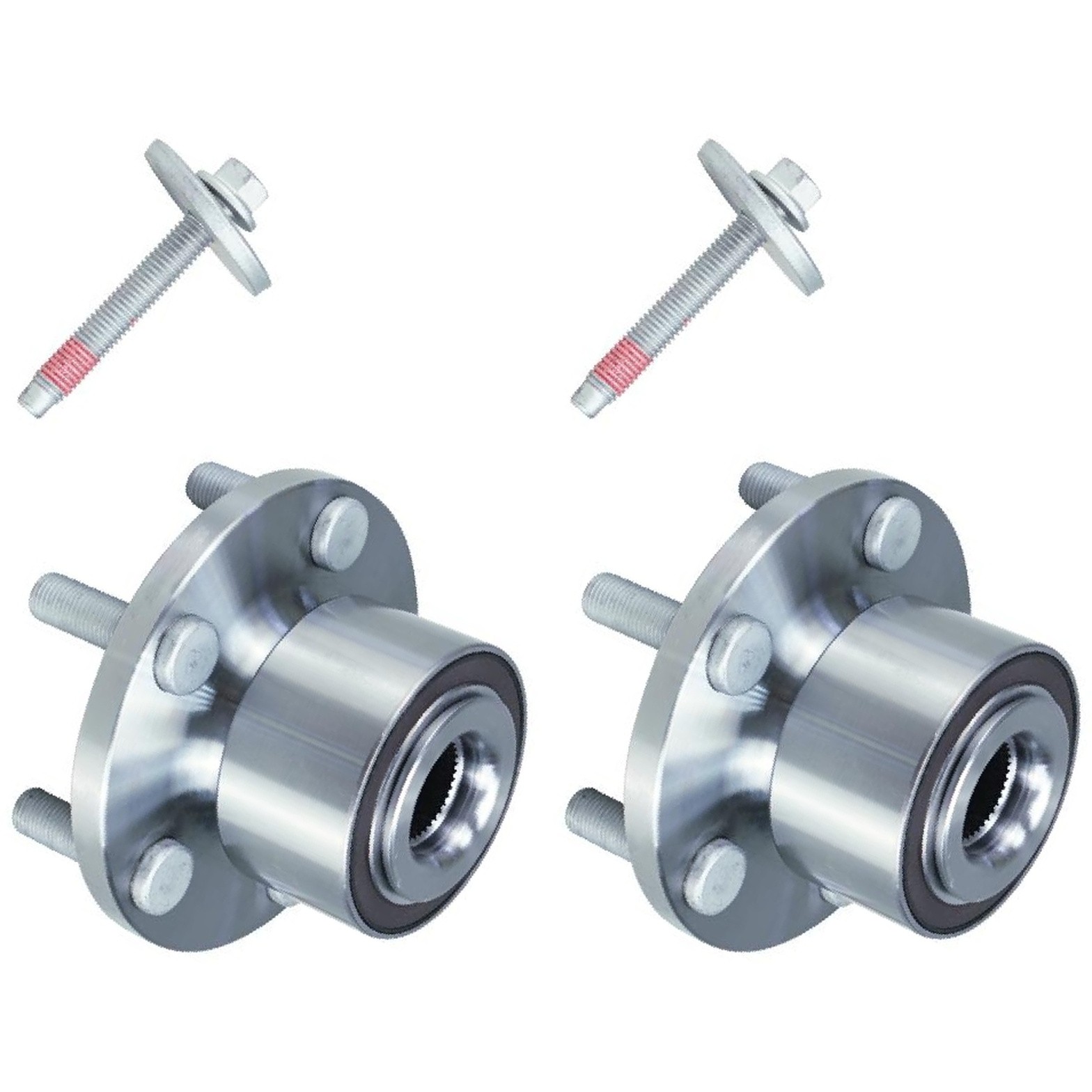 Par Cubo De Roda Com Rolamento Sem Abs - Dianteiro - Cofap - CRC36001