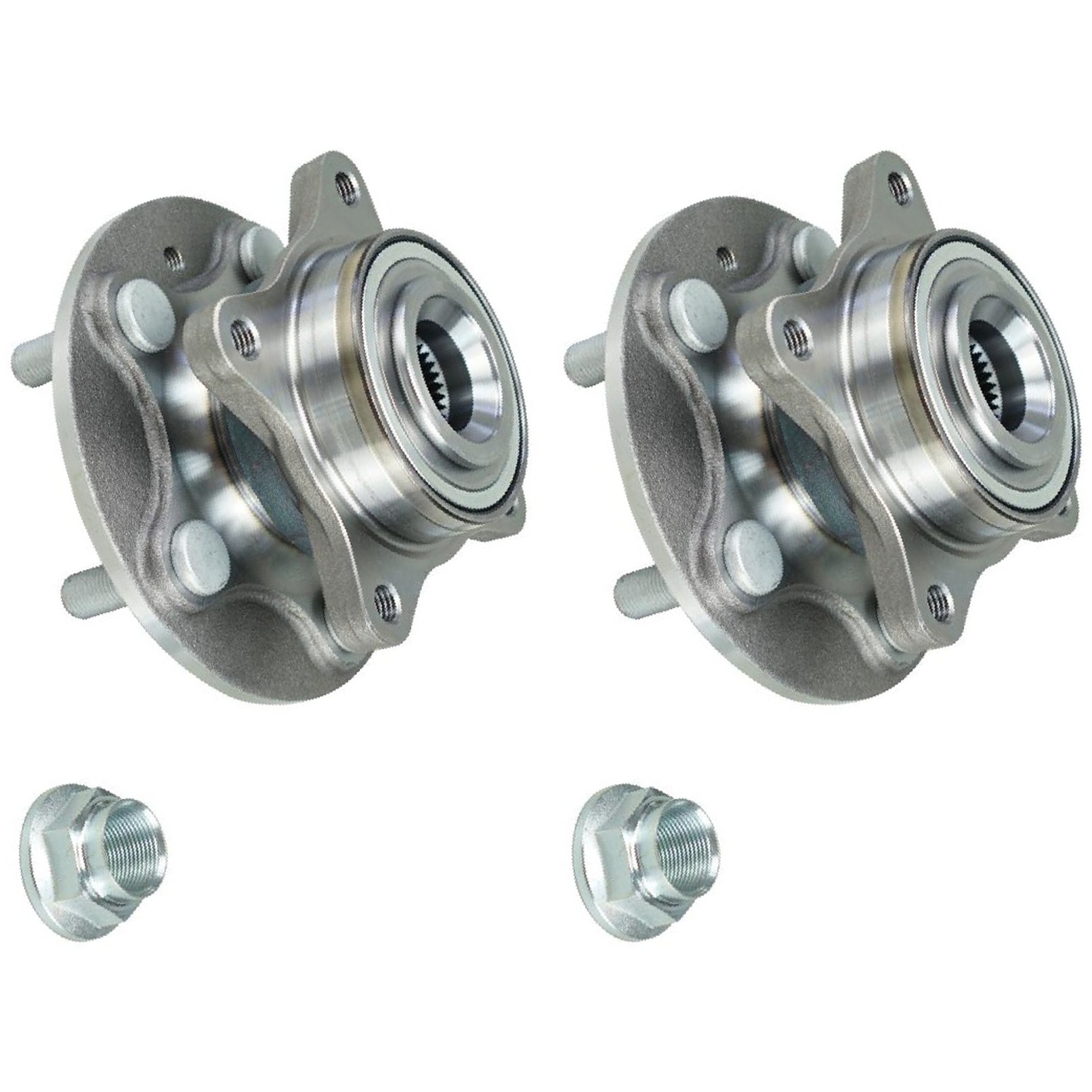 Par Cubo De Roda Com Rolamento Sem Abs - Dianteiro - Cofap - CRC36002