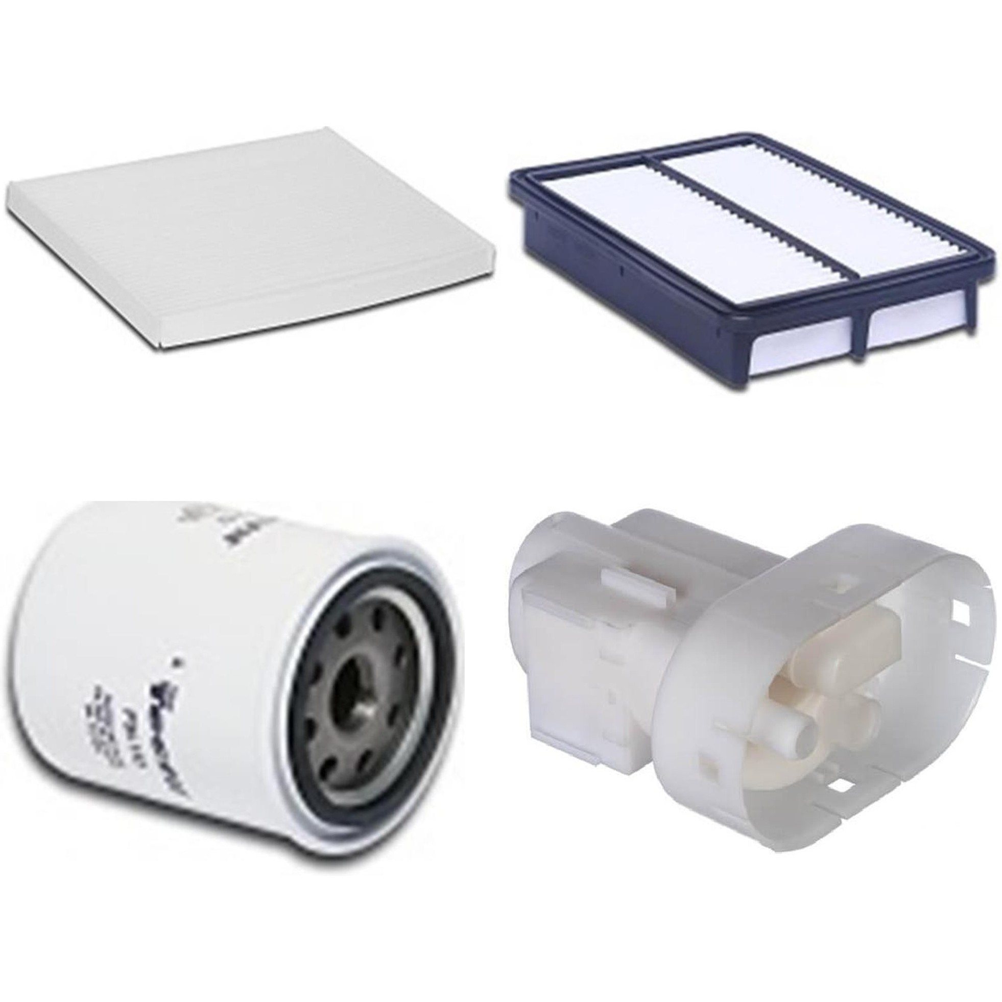Kit Filtros de Ar do Motor, Óleo, Cabine e Combustível - Tecfil - ACP971 / ARL2331 / FBT2359 / PSL152