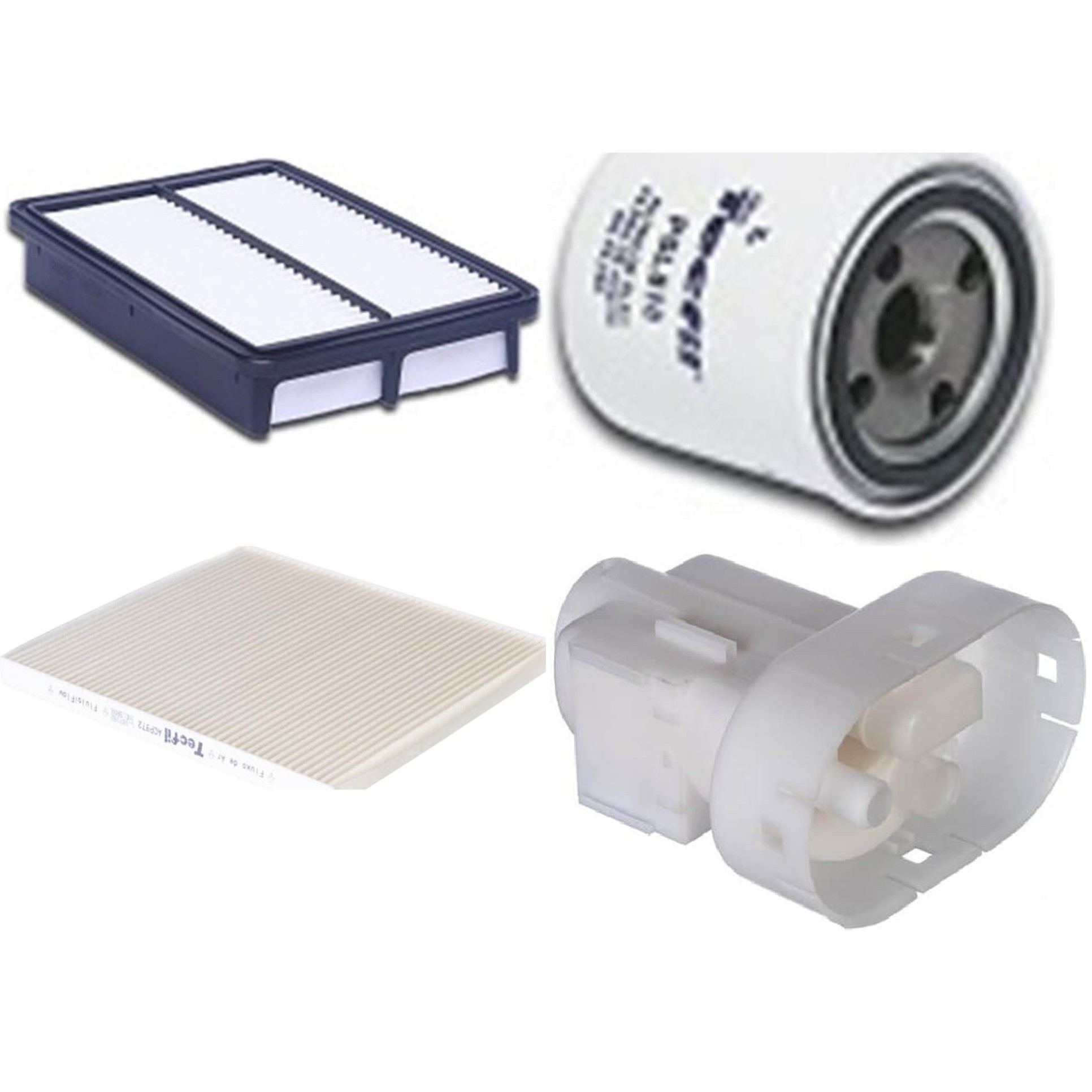 Kit Filtros de Ar do Motor, Óleo, Cabine e Combustível - Tecfil - ACP972 / ARL2331 / FBT2359 / PSL818