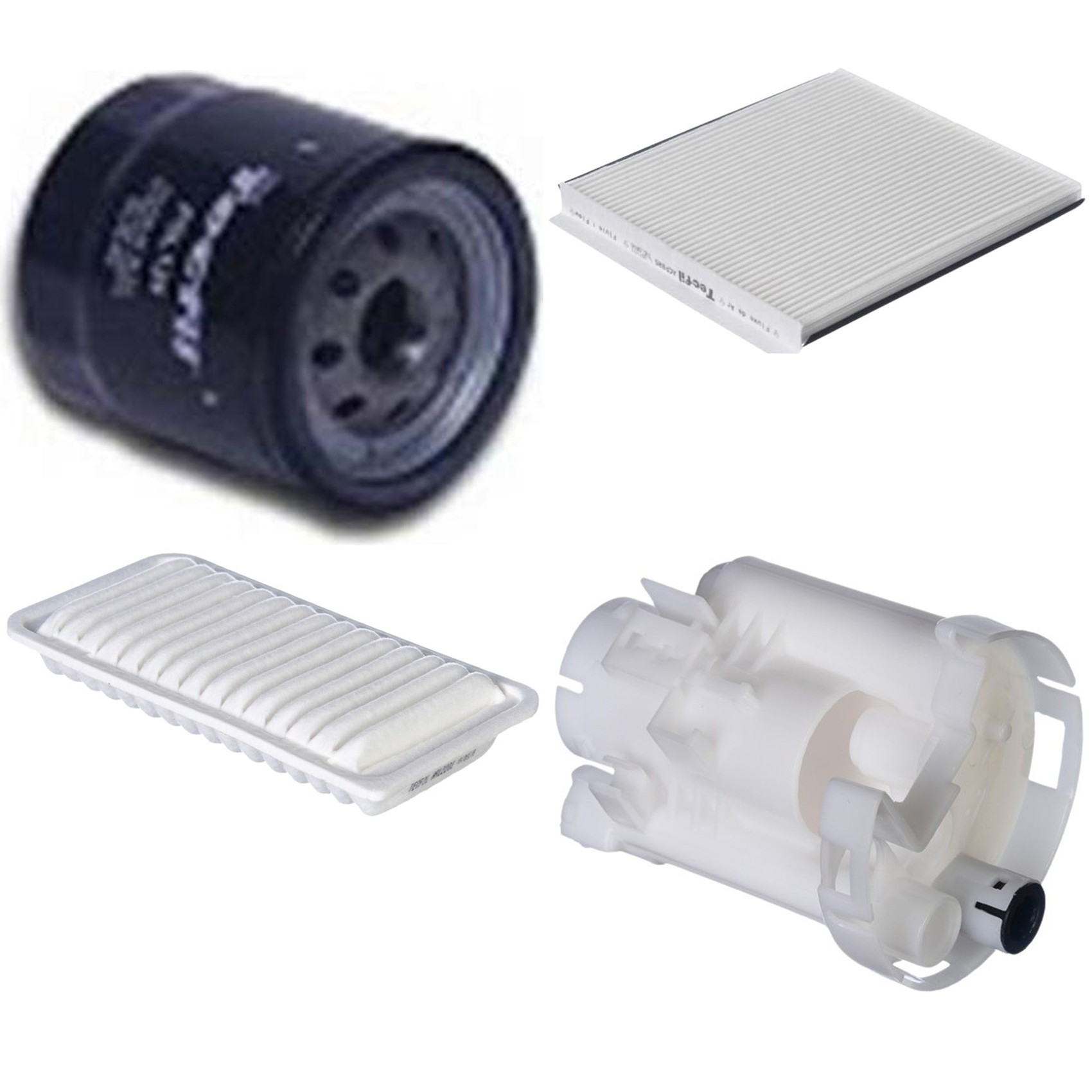 Kit Filtros de Ar do Motor, Óleo, Cabine e Combustível - Tecfil - ACP885 / ARL2202 / FBT2351 / PSL129