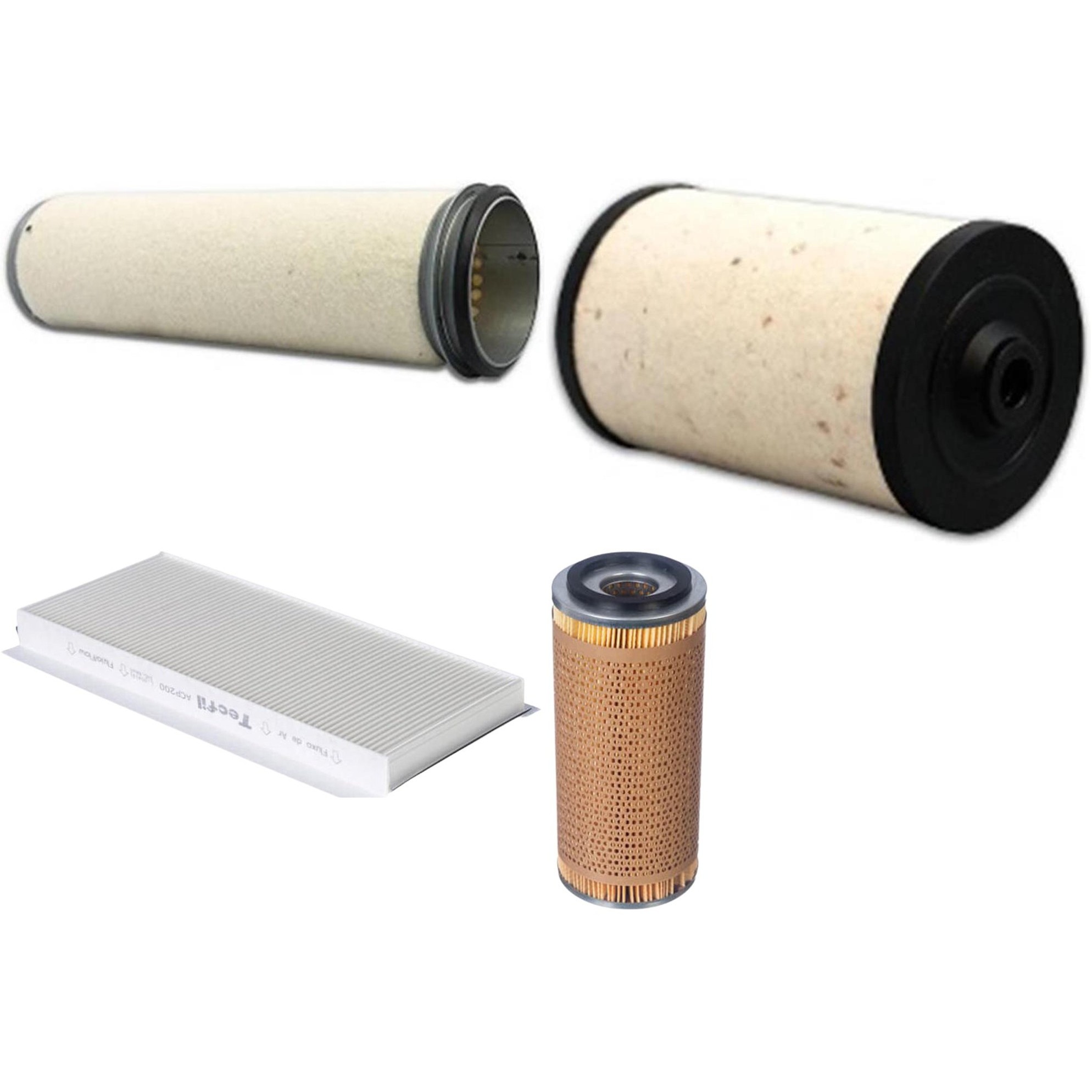 Kit Filtros de Ar do Motor, Óleo, Cabine e Combustível - Tecfil - ACP200 / AS820 / FC165 / PL345