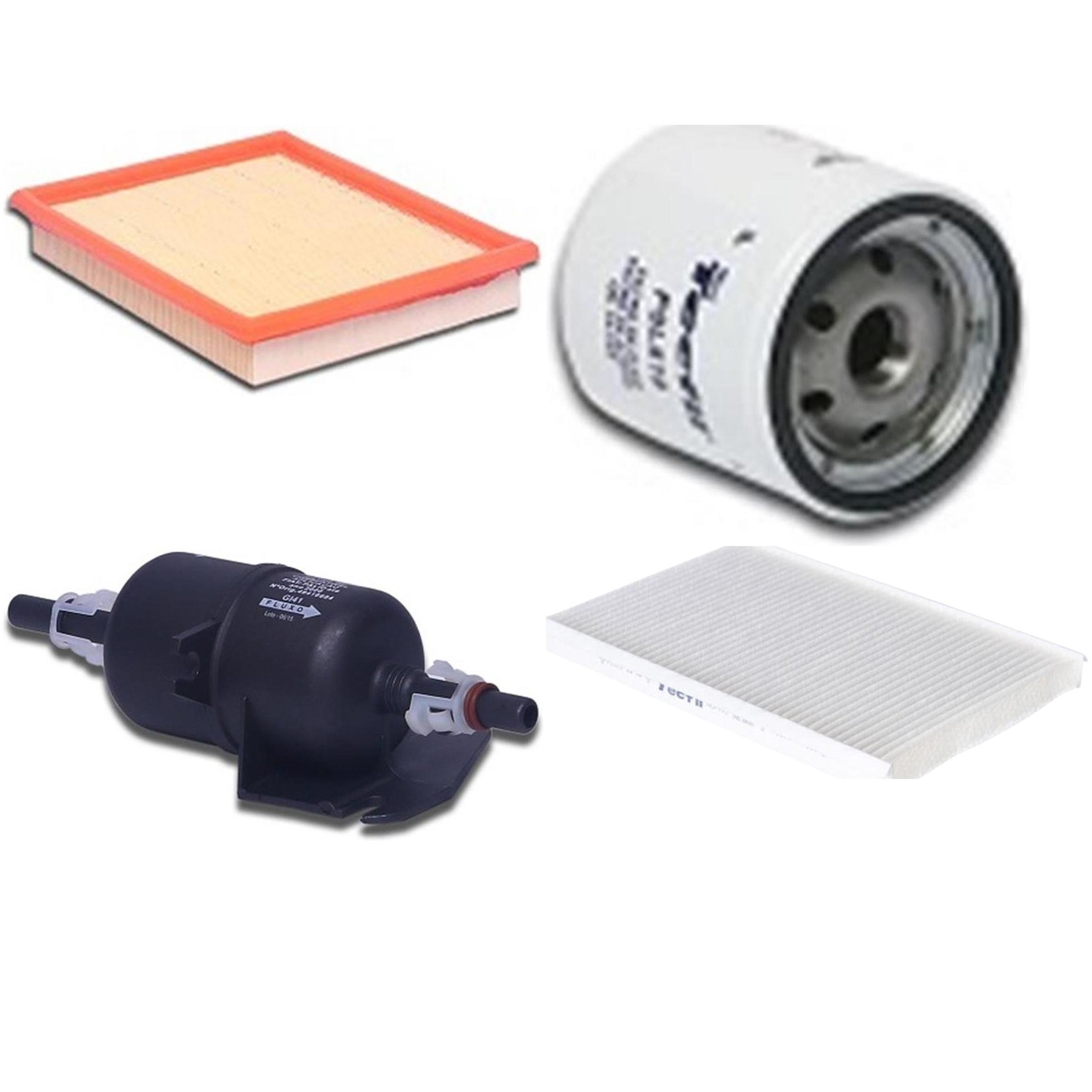 Kit Filtros de Ar do Motor, Óleo, Cabine e Combustível - Tecfil - ACP103 / ARL4150 / GI41 / PSL619