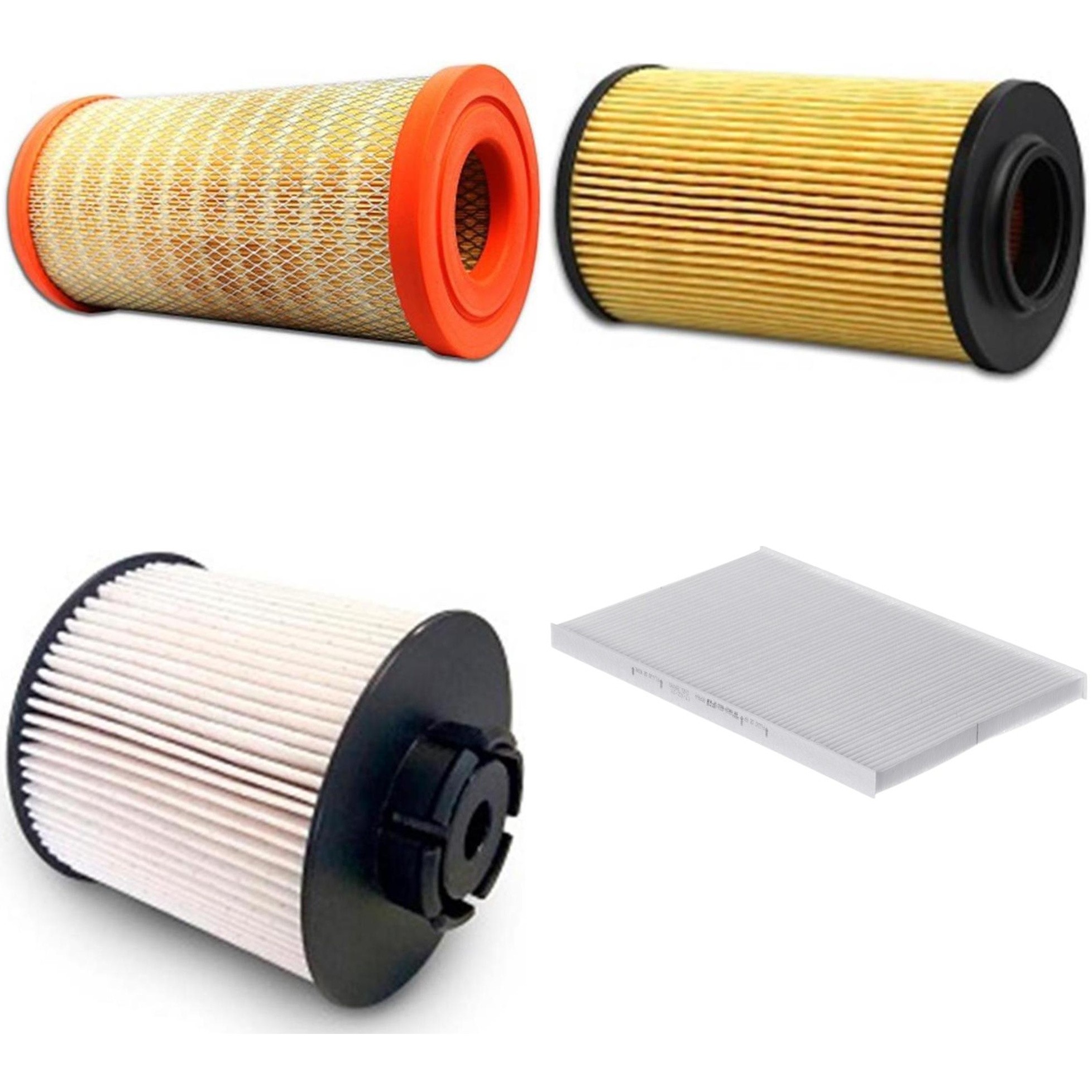 Kit Filtros de Ar do Motor, Óleo, Cabine e Combustível - Tecfil - ACP964 / ARS9838 / PEC3022 / PEL2003