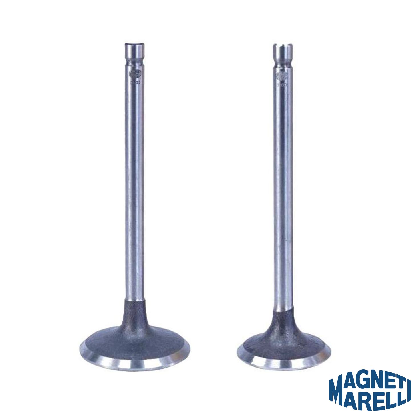 Kit com 1 Válvula de Admissão e 1 Válvula de Escape - Magneti Marelli - VAC43001 / VEC43002