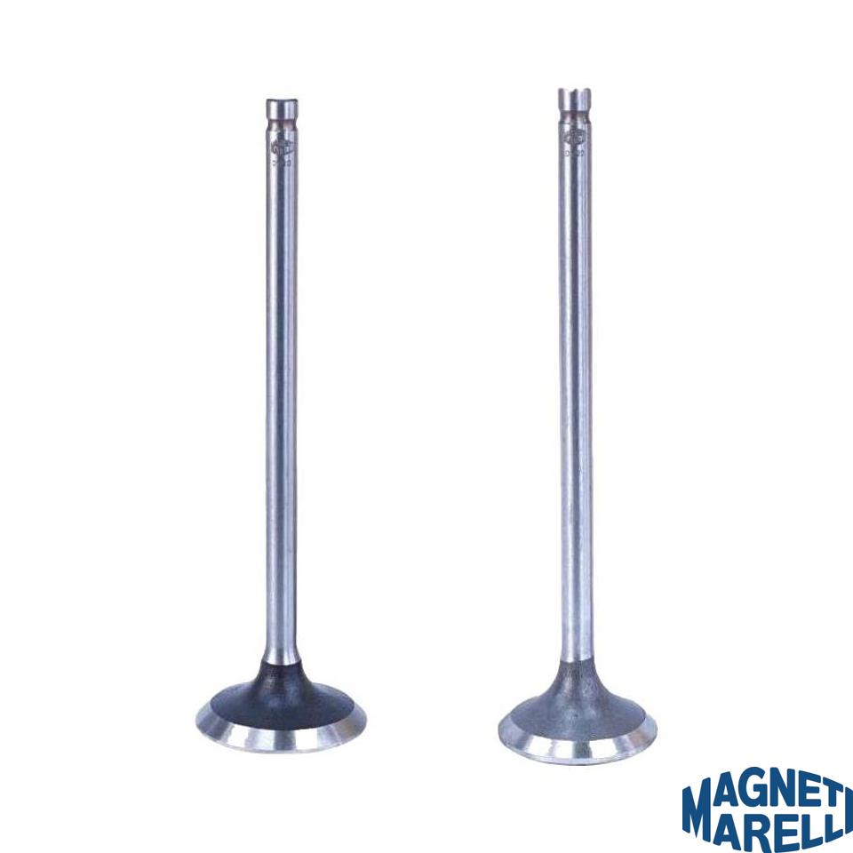 Kit com 1 Válvula de Admissão e 1 Válvula de Escape - Magneti Marelli - VAC41009 / VEC41010
