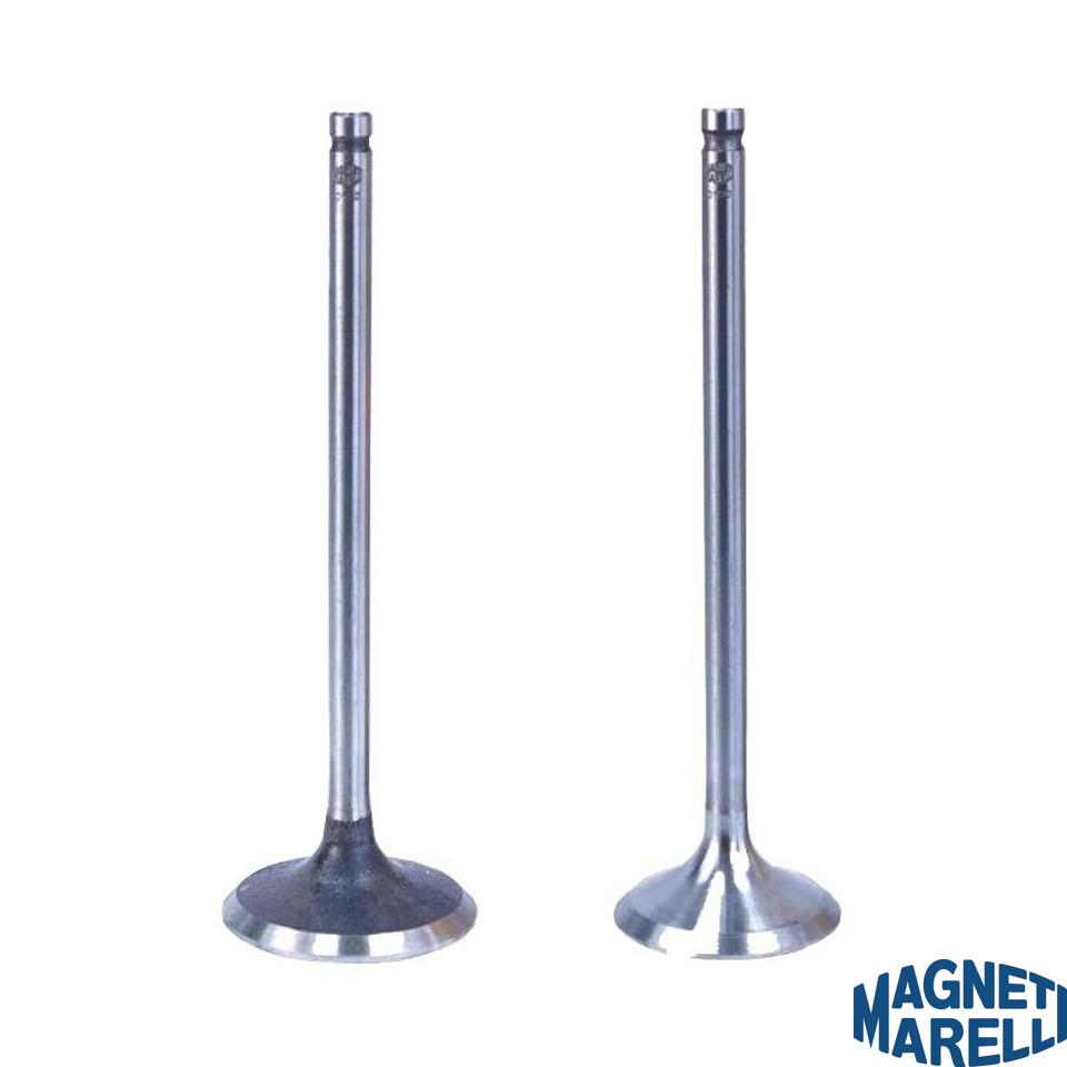 Kit com 1 Válvula de Admissão e 1 Válvula de Escape - Magneti Marelli - VAC41027 / VEC41028