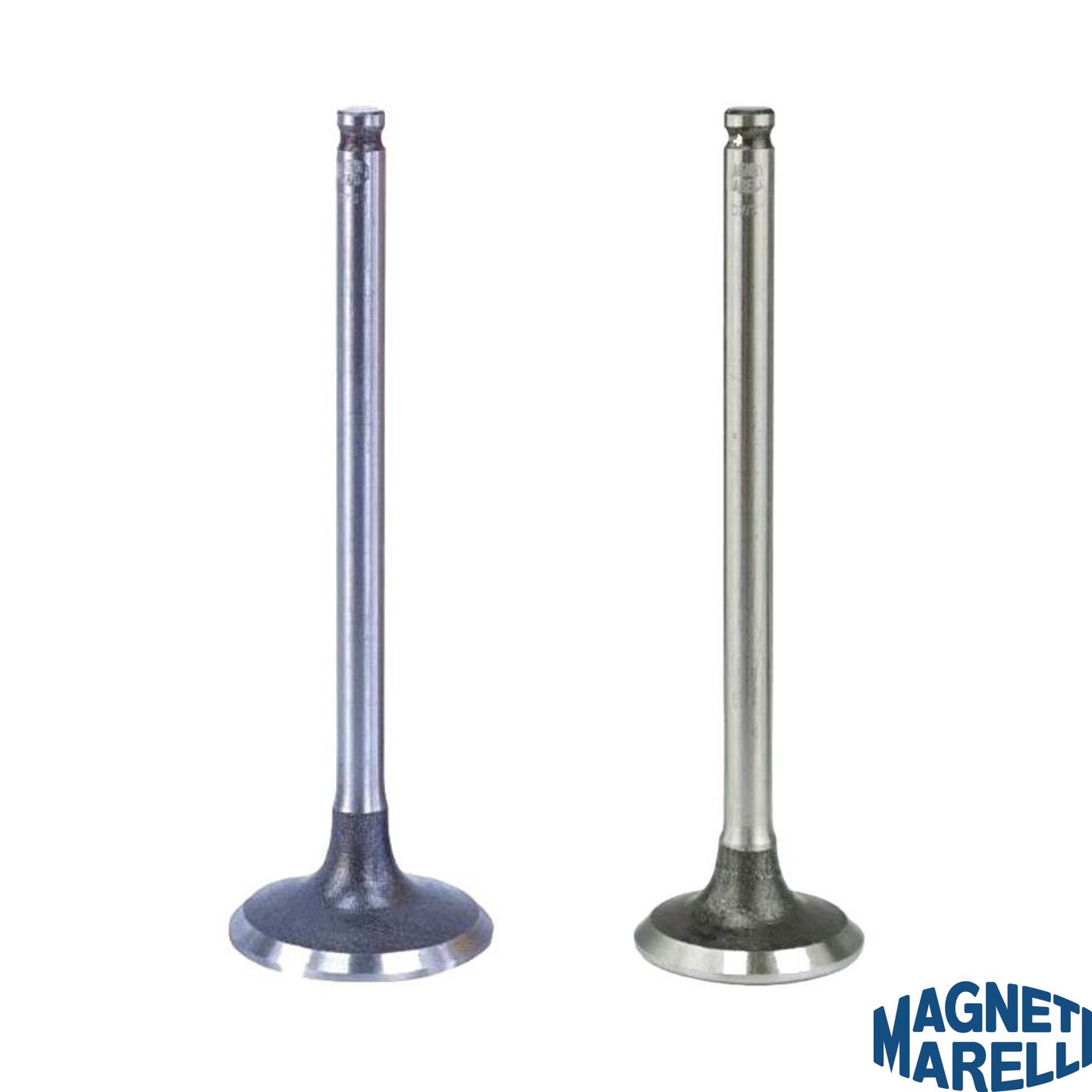 Kit com 1 Válvula de Admissão e 1 Válvula de Escape - Magneti Marelli - VAC41025 / VEC41026