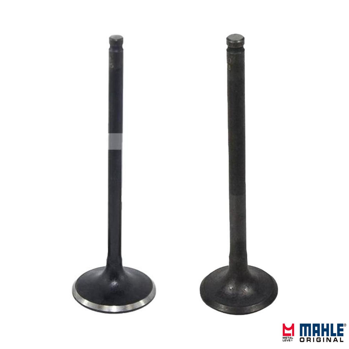 Kit com 1 Válvula de Admissão e 1 Válvula de Escape - Mahle Metal Leve - VA0510195 STD / VE0511478 STD