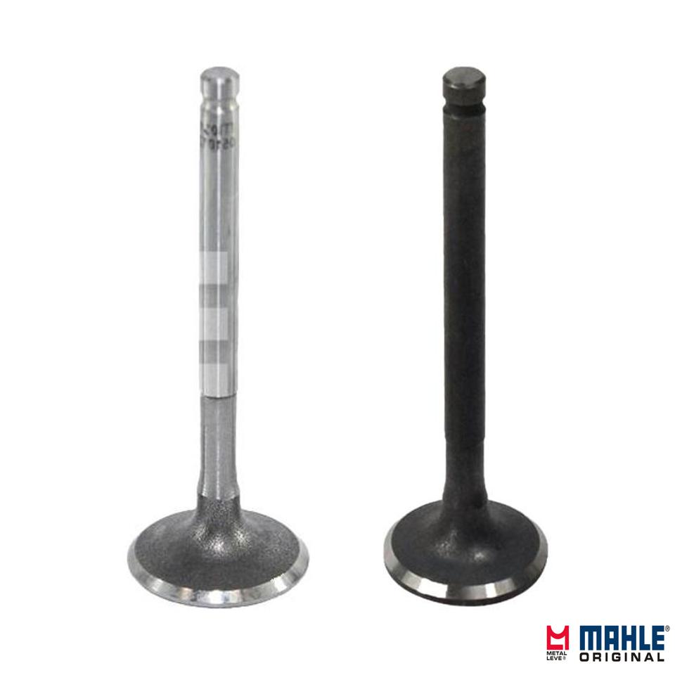Kit com 1 Válvula de Admissão e 1 Válvula de Escape - Mahle Metal Leve - VA0510126 STD / VE0510127 STD
