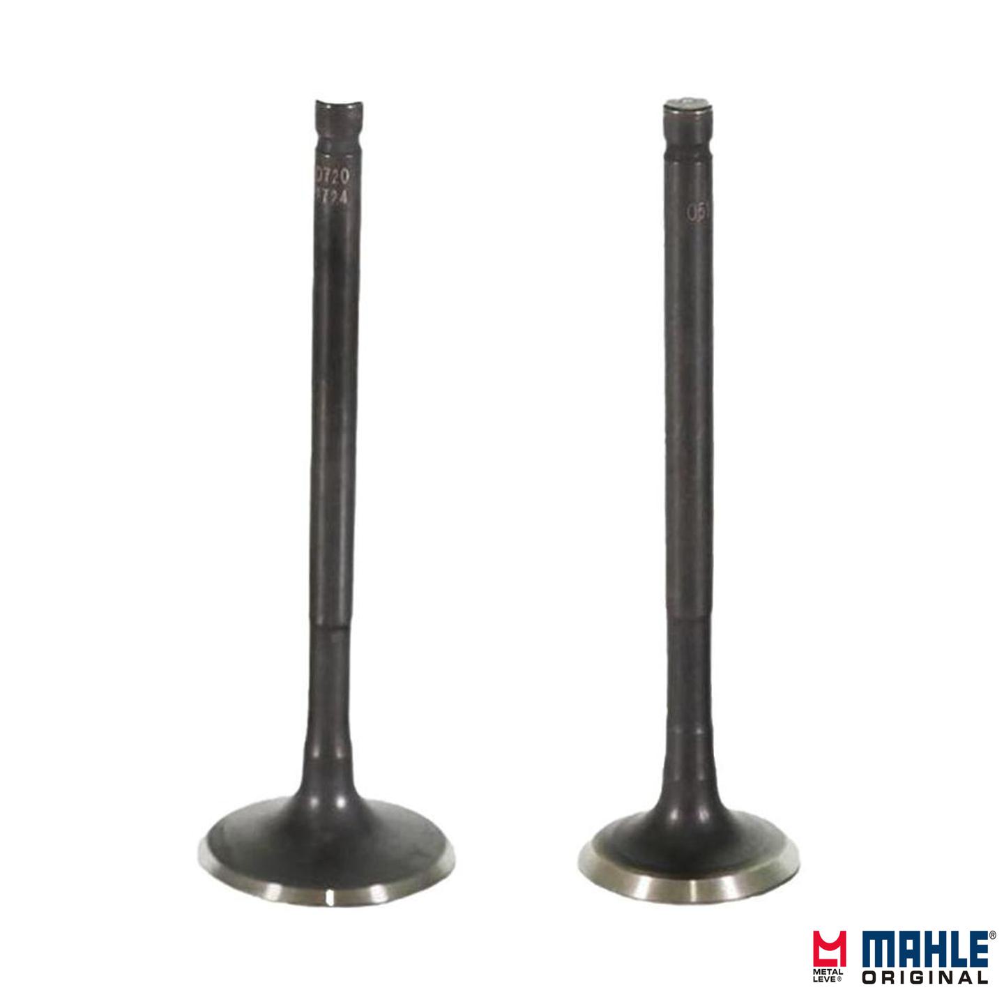 Kit com 1 Válvula de Admissão e 1 Válvula de Escape - Mahle Metal Leve - VA0511724 STD / VE0511725 STD