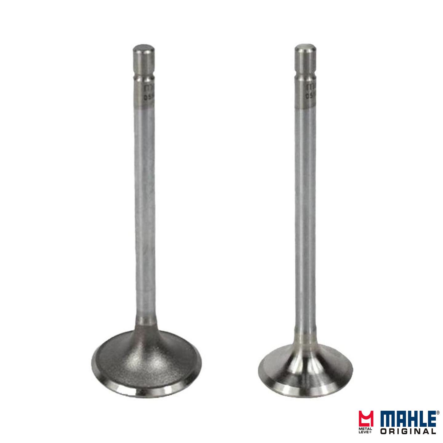 Kit com 1 Válvula de Admissão e 1 Válvula de Escape - Mahle Metal Leve - VA0510116 STD / VE0510117 STD