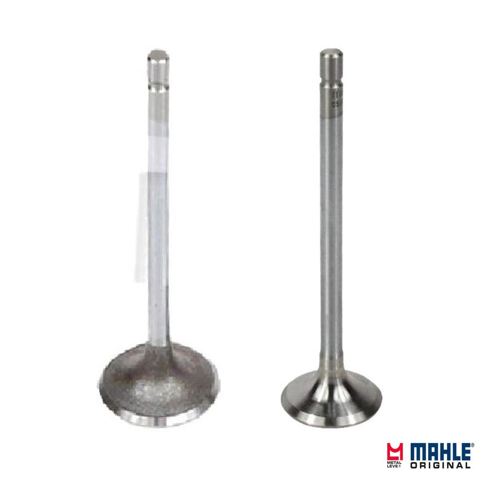 Kit com 1 Válvula de Admissão e 1 Válvula de Escape - Mahle Metal Leve - VA0510115 STD / VE0510117 STD