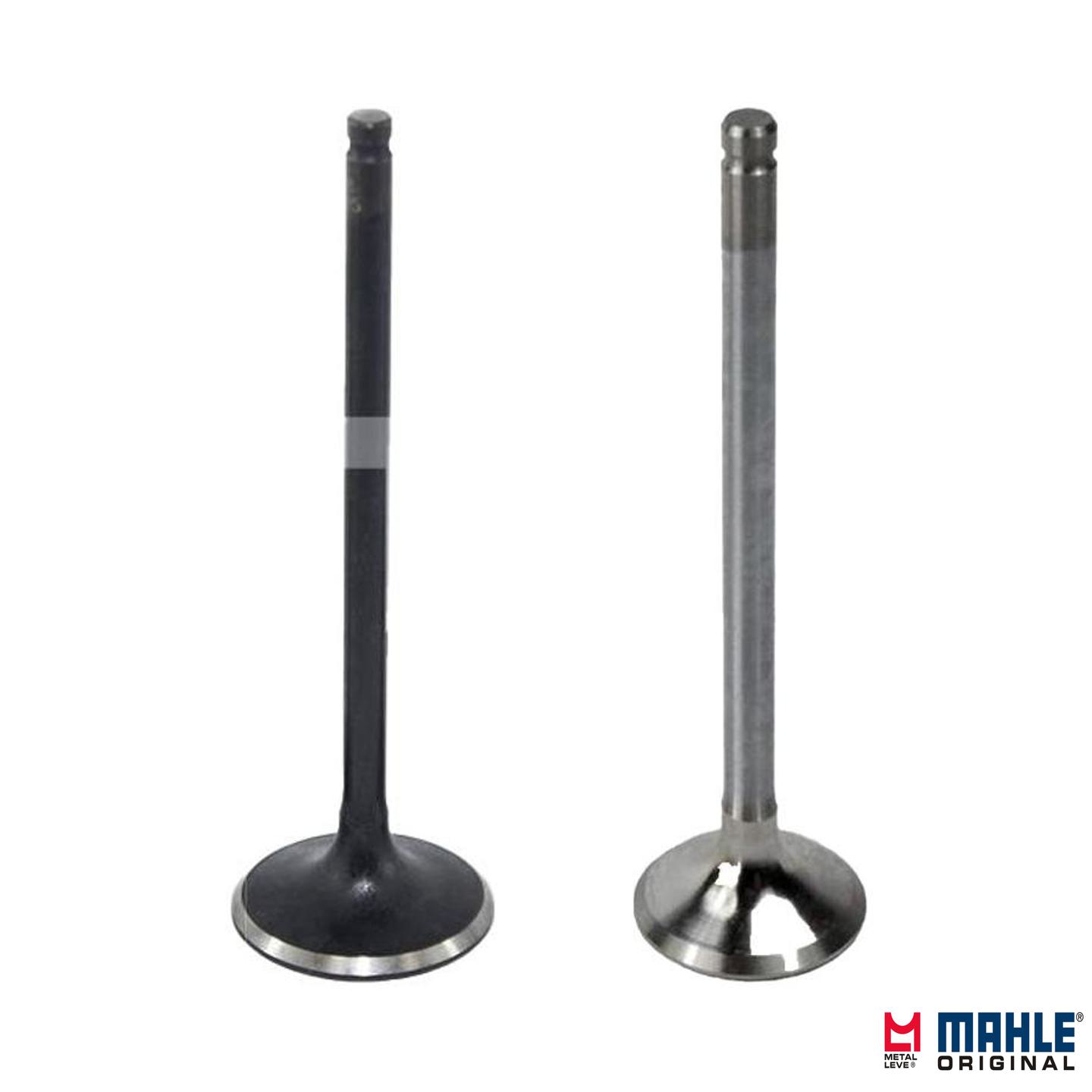 Kit com 1 Válvula de Admissão e 1 Válvula de Escape - Mahle Metal Leve - VA0510195 STD / VE0510030 STD