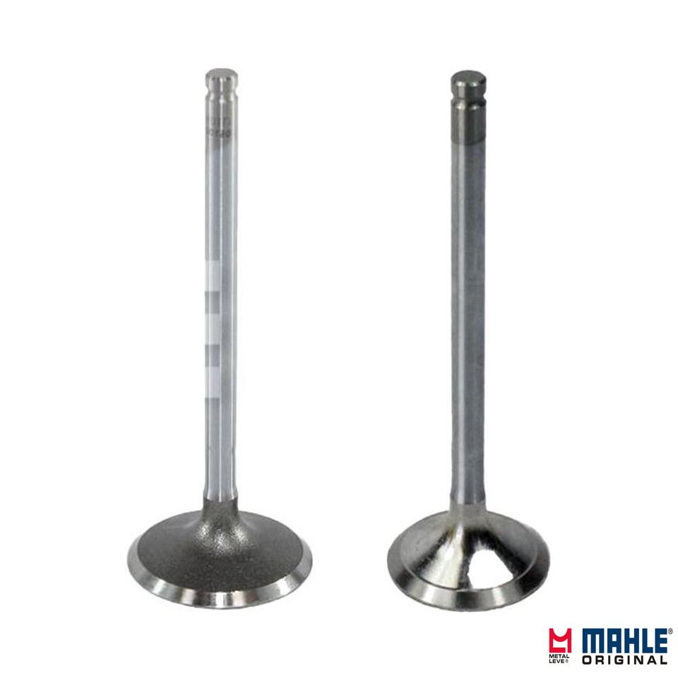Kit com 1 Válvula de Admissão e 1 Válvula de Escape - Mahle Metal Leve - VA0510070 STD / VE0510069 STD
