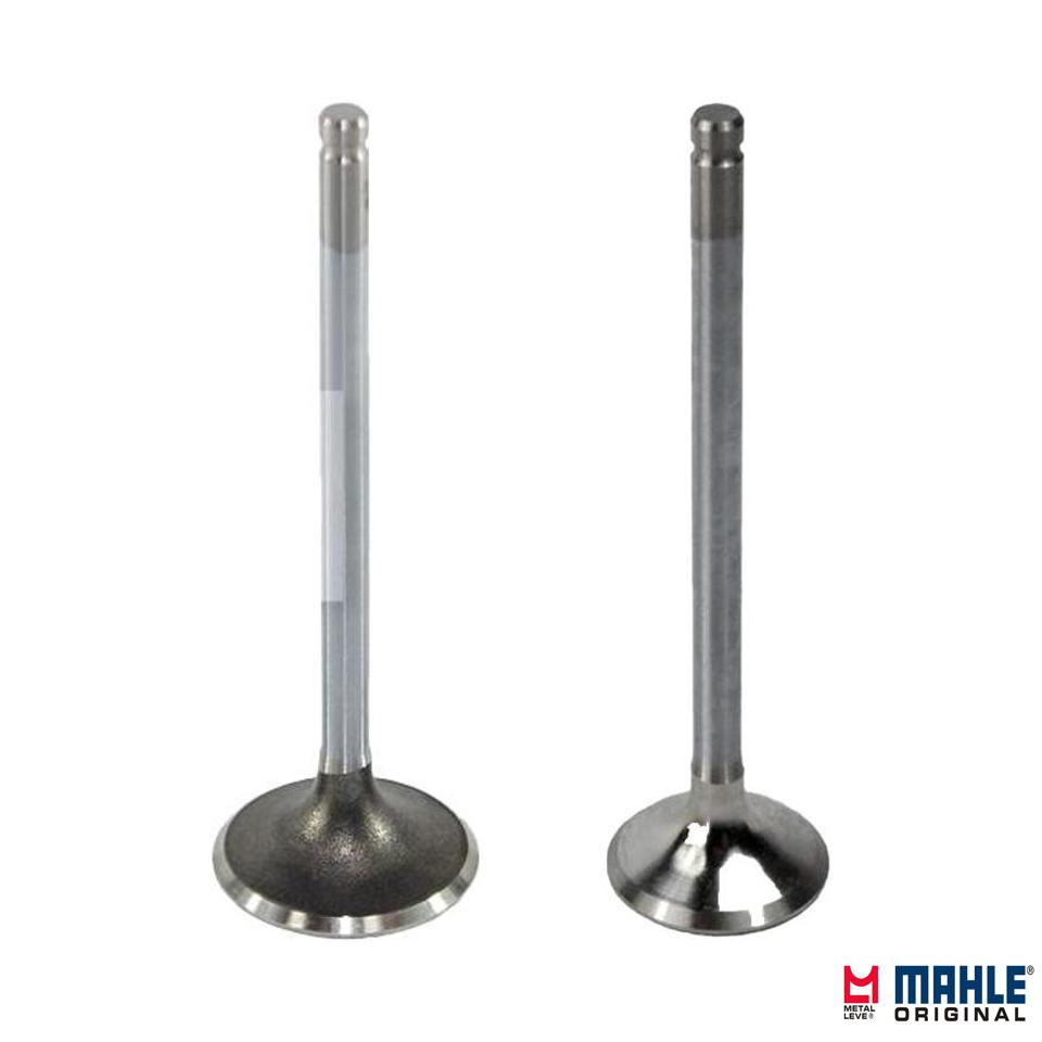 Kit com 1 Válvula de Admissão e 1 Válvula de Escape - Mahle Metal Leve - VA0510029 STD / VE0510030 STD