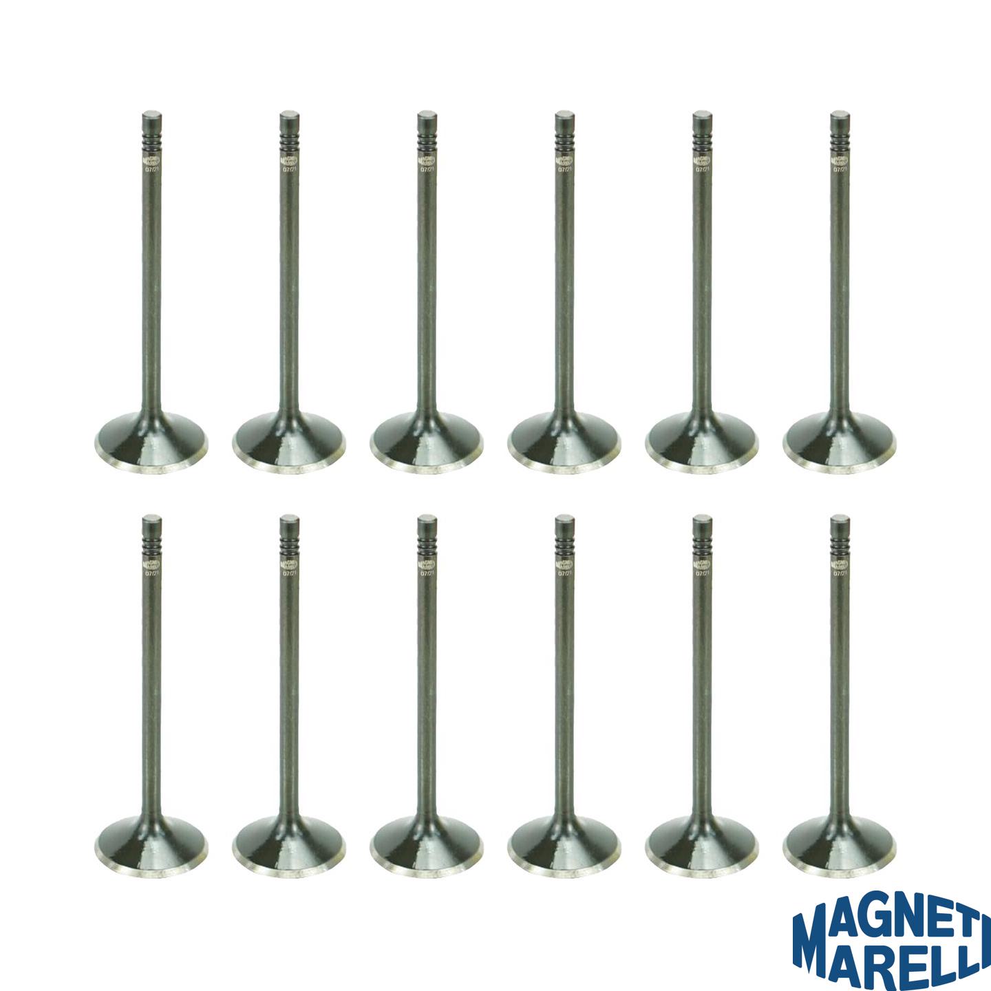 Jogo com 12 Válvulas de Admissão - Magneti Marelli - VAC01007