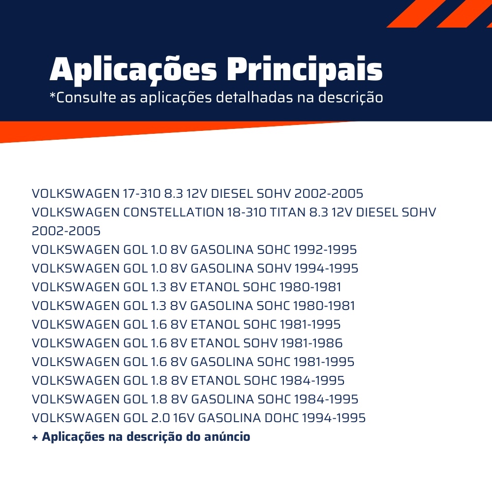 Cilindro de ignição - Universal - 20262
