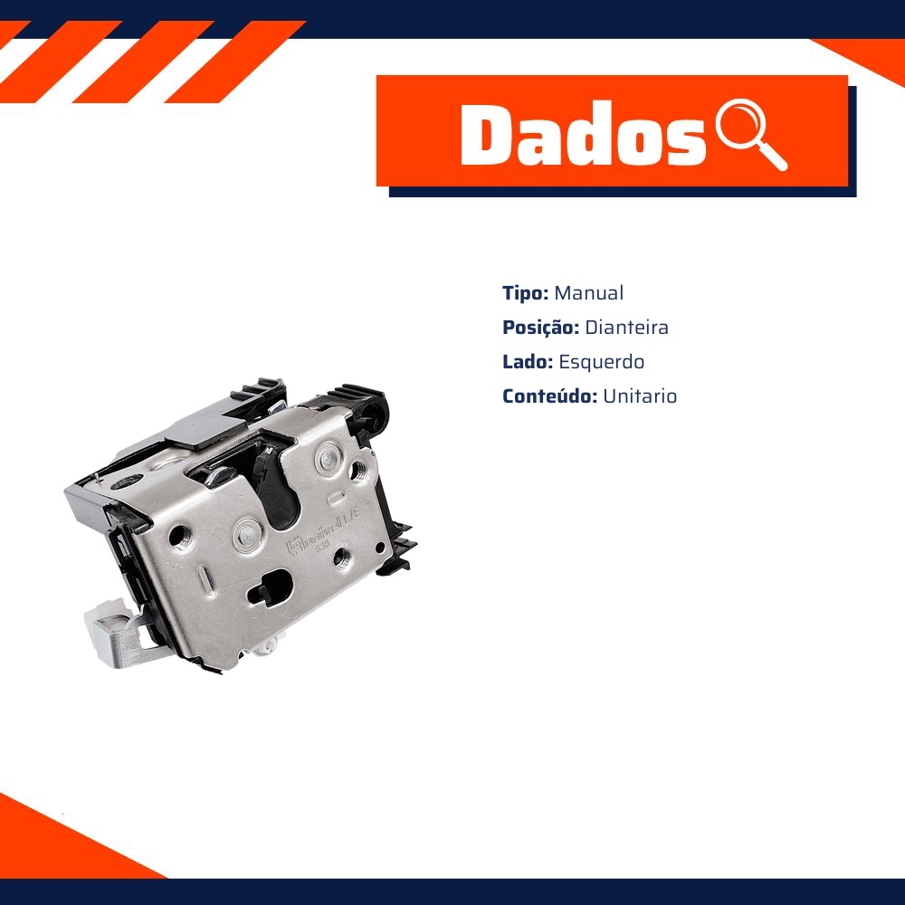 Fechadura da Porta - Universal - 21503