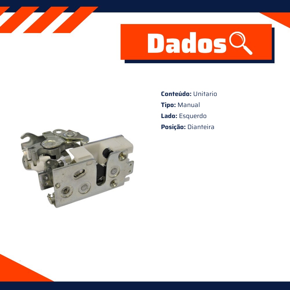 Fechadura da Porta - Universal - 31235