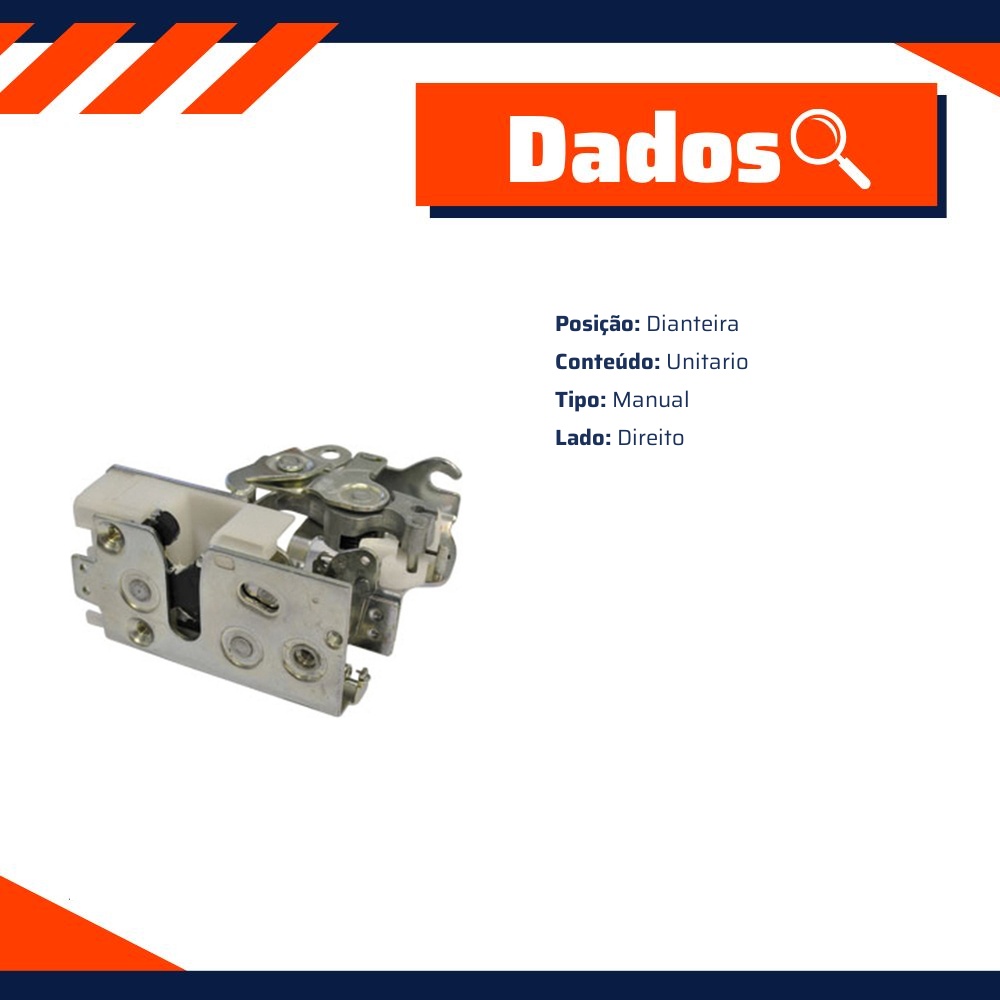 Fechadura da Porta - Universal - 31236