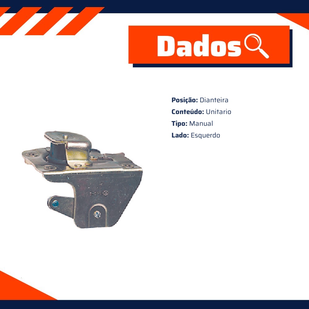 Fechadura da Porta para Chevrolet Veraneio - Universal Automotive - 40157