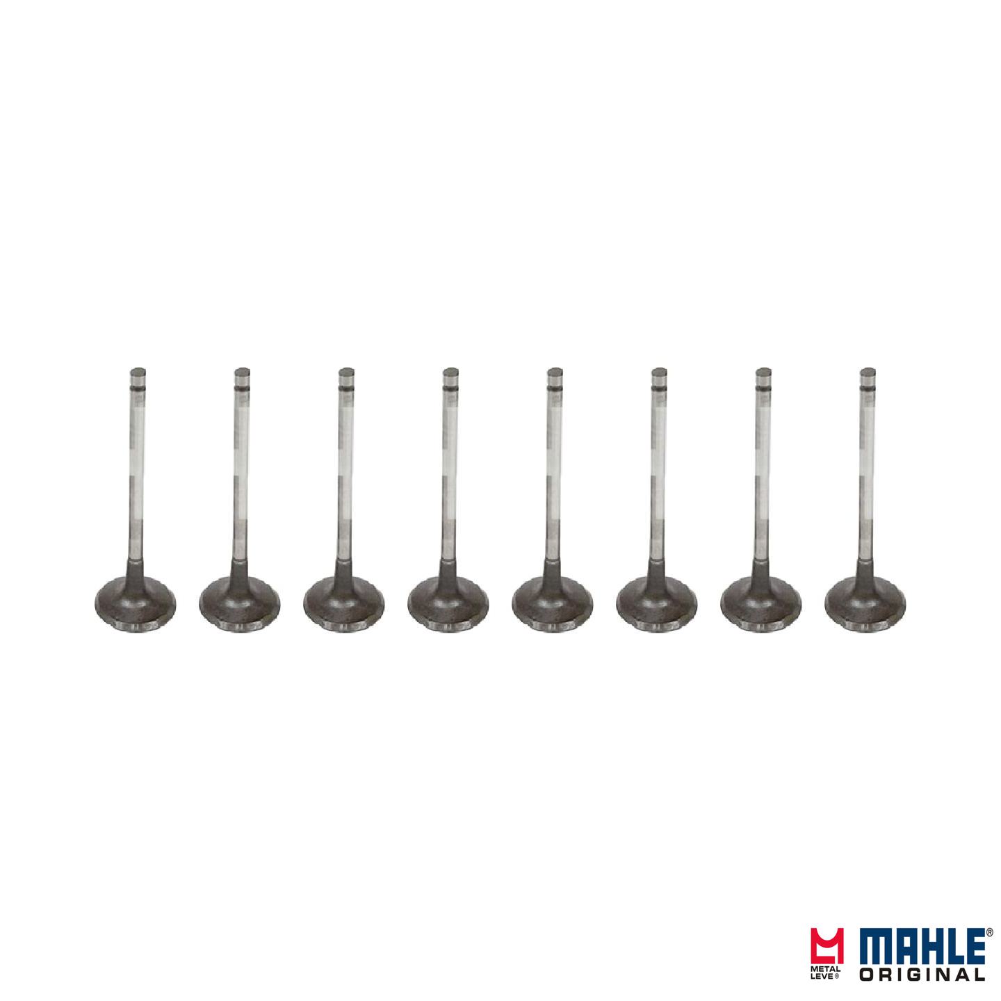 Jogo com 8 Válvulas de Admissão - Mahle Metal Leve - VA0441701 STD