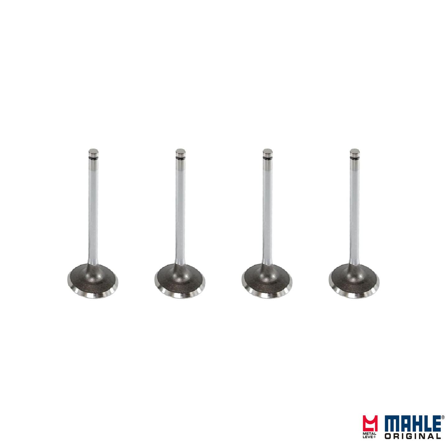 Jogo com 4 Válvulas de Admissão - Mahle Metal Leve - VA0441091 STD