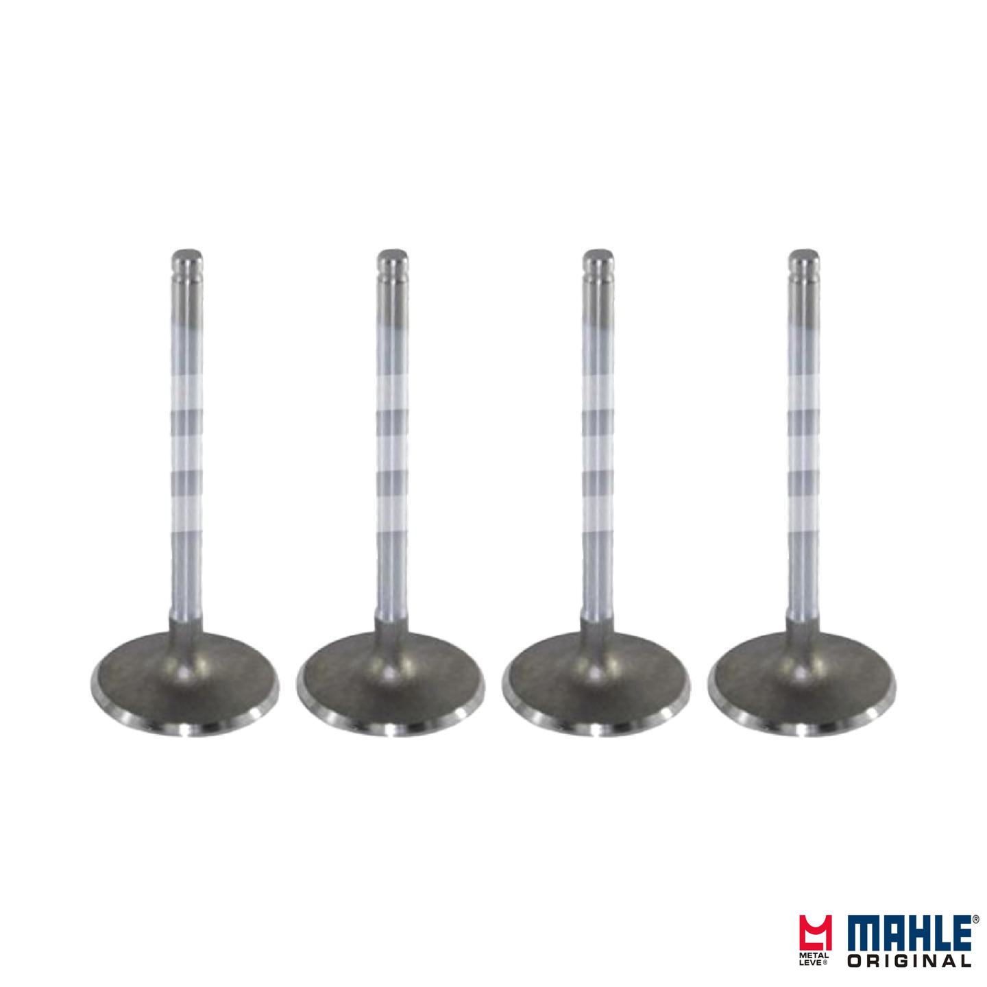 Jogo com 4 Válvulas de Admissão - Mahle Metal Leve - VA0140040 STD