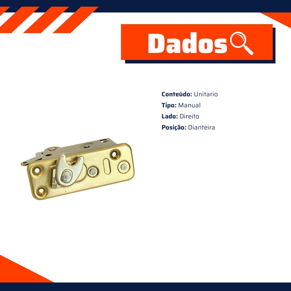 Fechadura da Porta - Universal - 50128